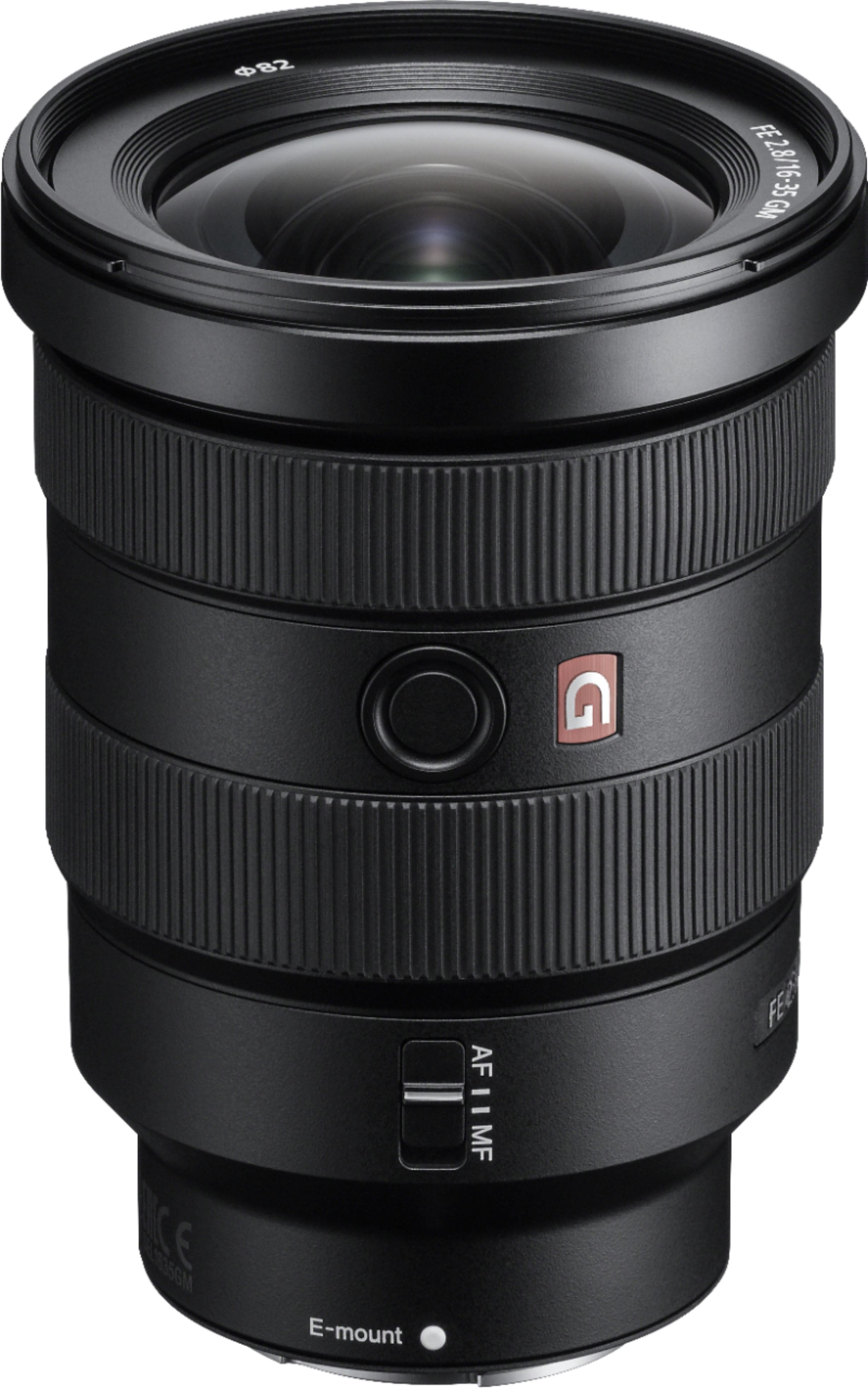 Sony - G Master FE 16-35mm f/2.8 GM Wide Angle Zoom Lens for E-mount Cameras - Black product image