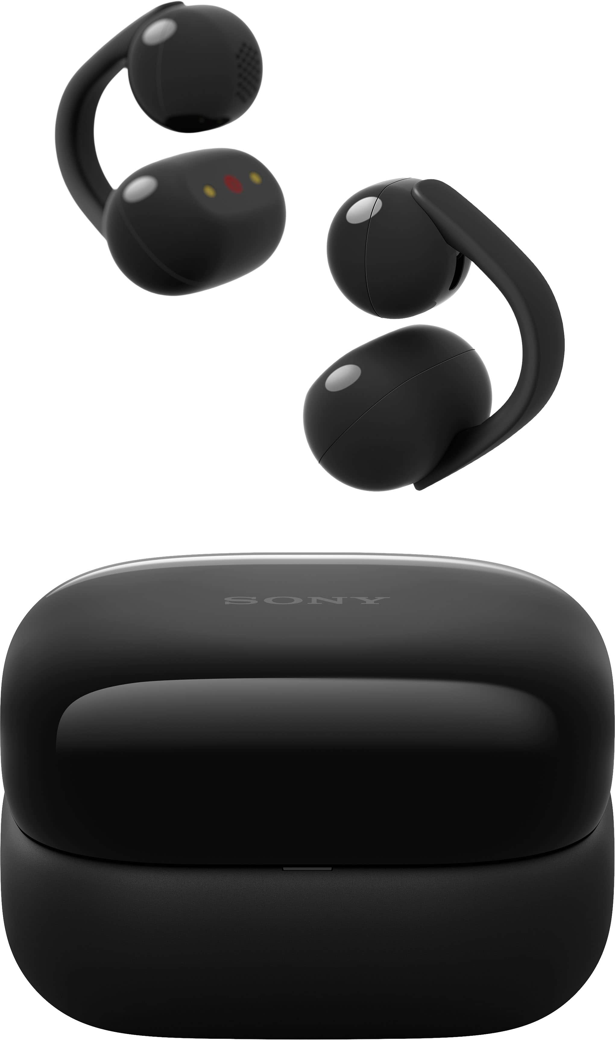 Sony - LinkBuds Clip Truly Wireless Open Earbuds - Black product image