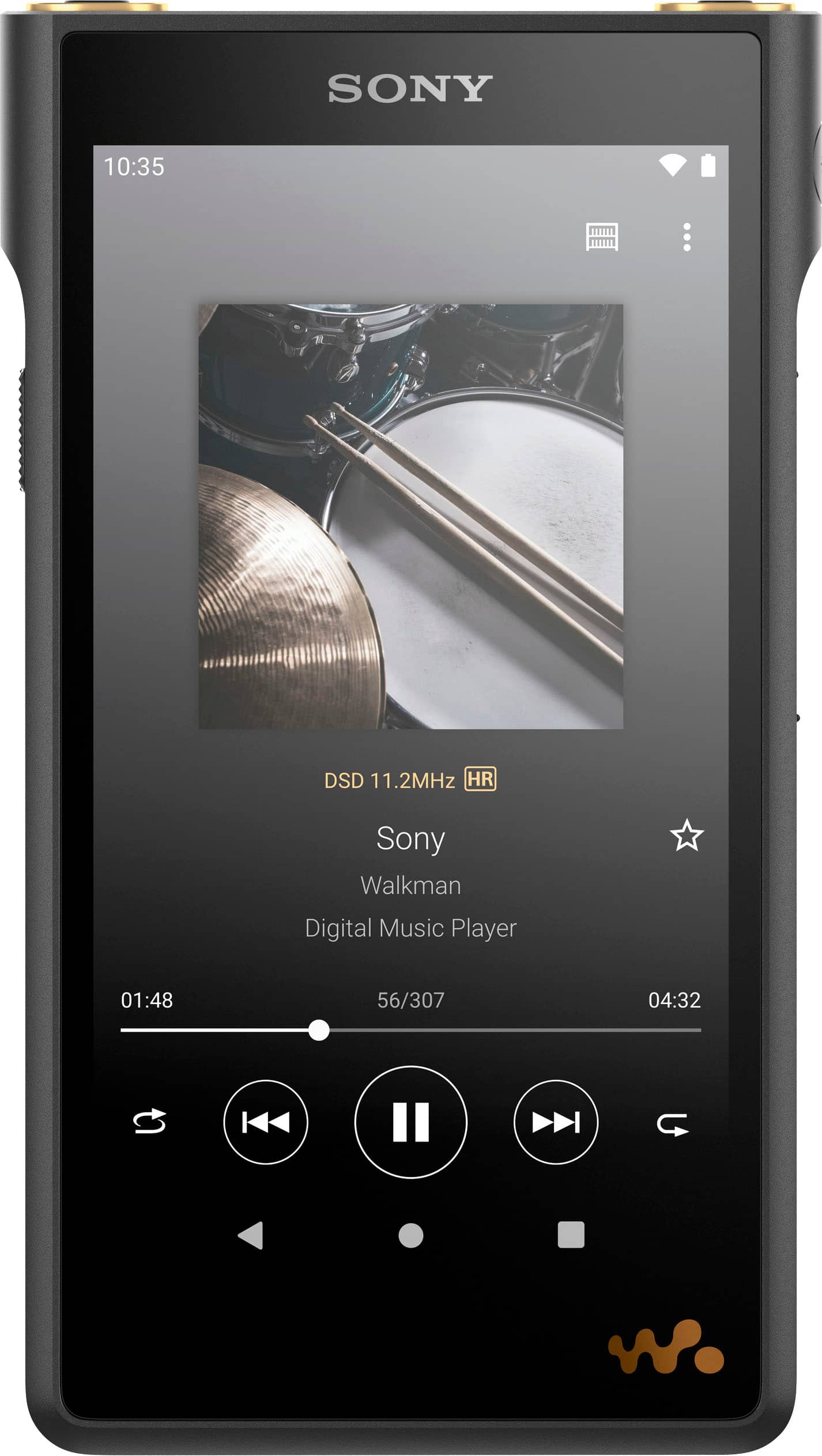 Sony - NWWM1AM2 Walkman High Resolution Digital Music Player - Black product image
