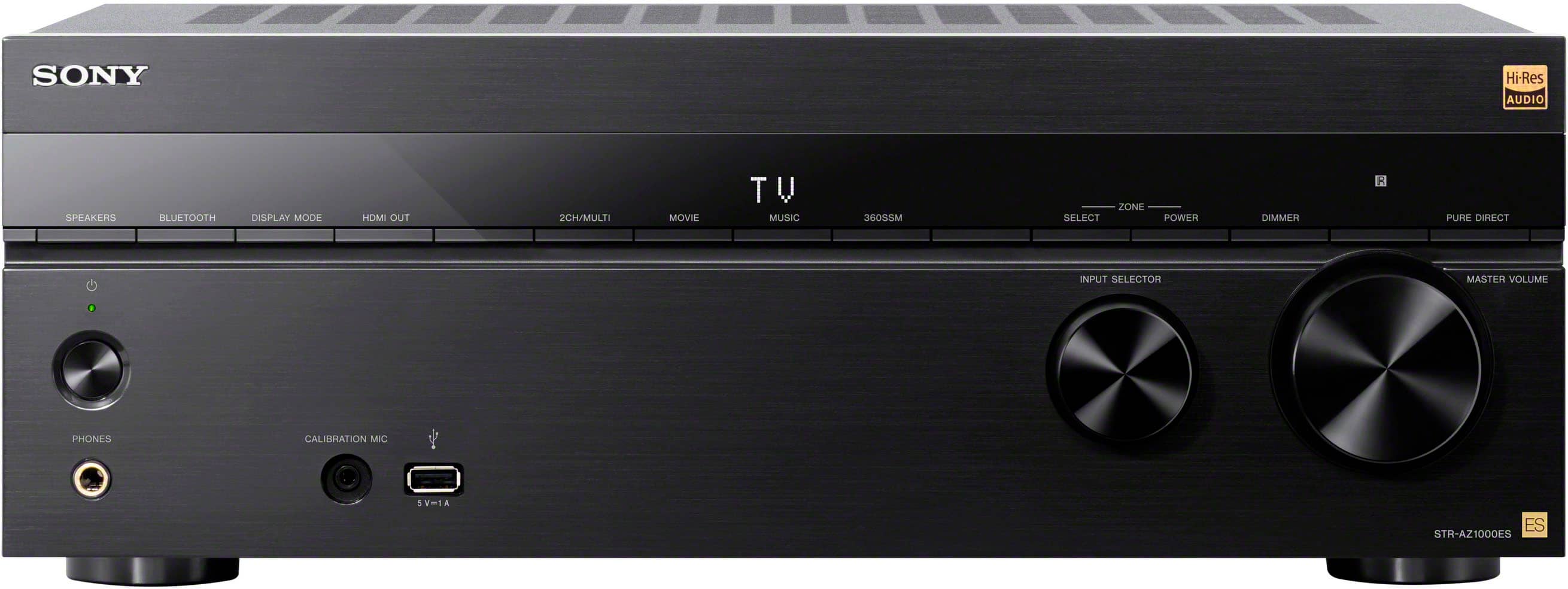 Sony - STRAZ1000ES Premium ES 7.2 CH 8K A/V Receiver - Black product image