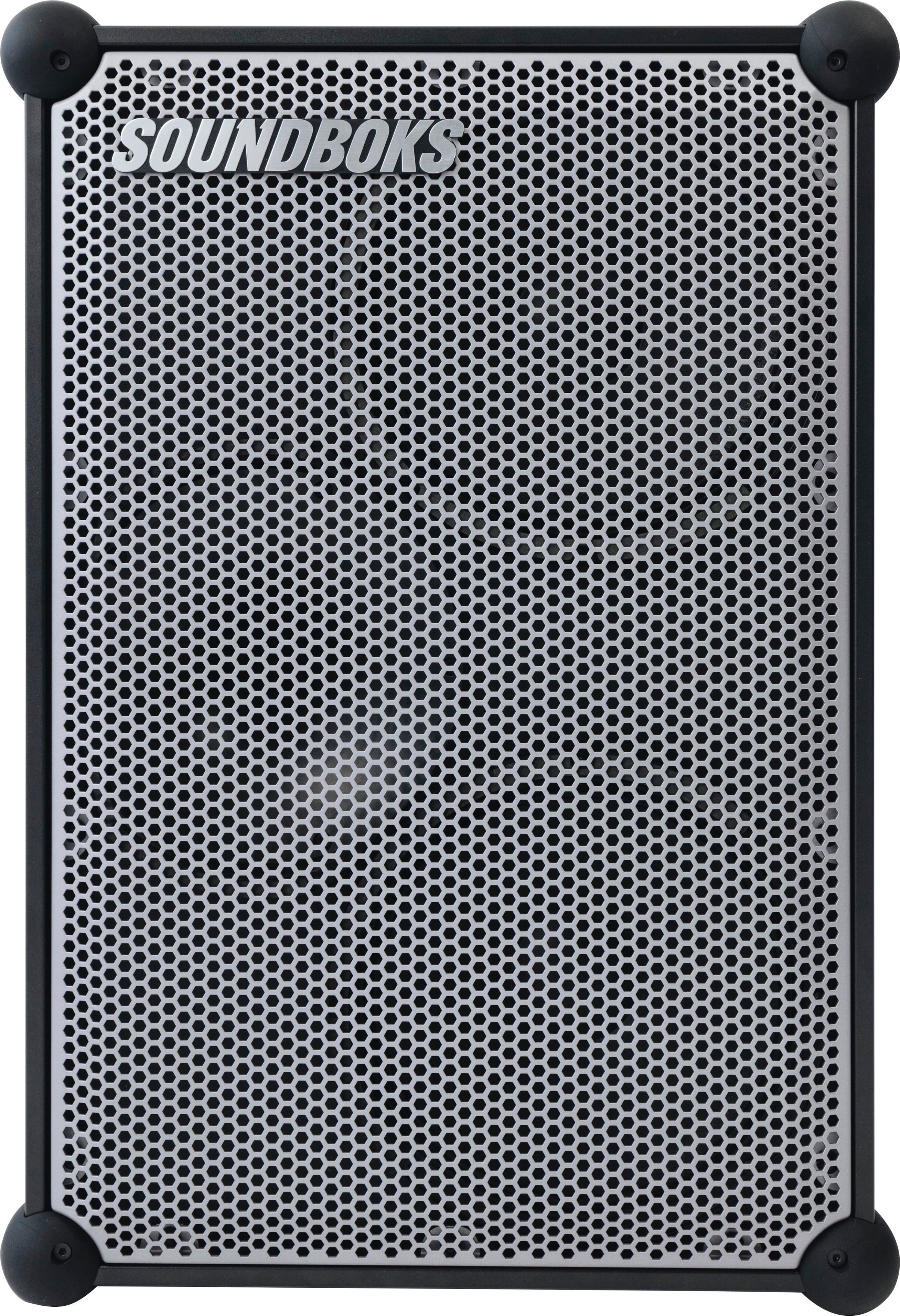 SOUNDBOKS - 4 - Portable Bluetooth Speaker with Swappable Rechargable Battery - Metallic Gray product image