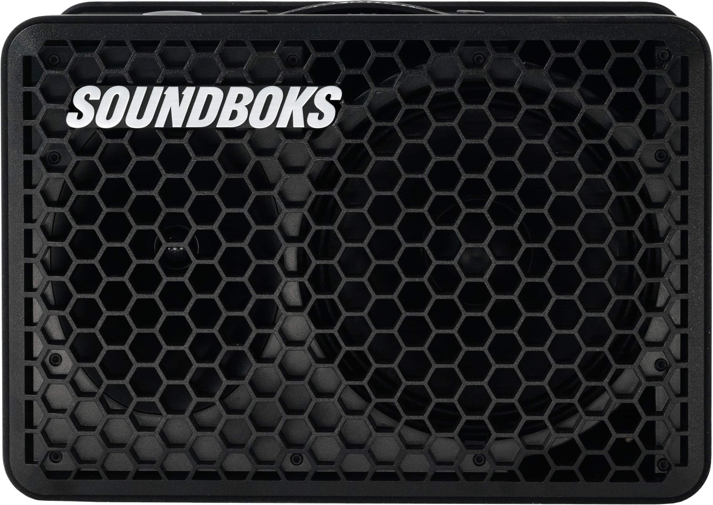 SOUNDBOKS - GO - Portable Bluetooth Speaker with Swappable Rechargable Battery - Black product image