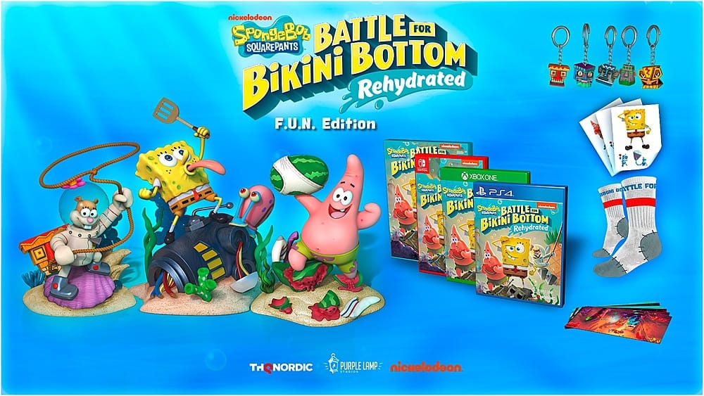 SpongeBob SquarePants: Battle for Bikini Bottom - Rehydrated F.U.N. Edition - PlayStation 4 product image