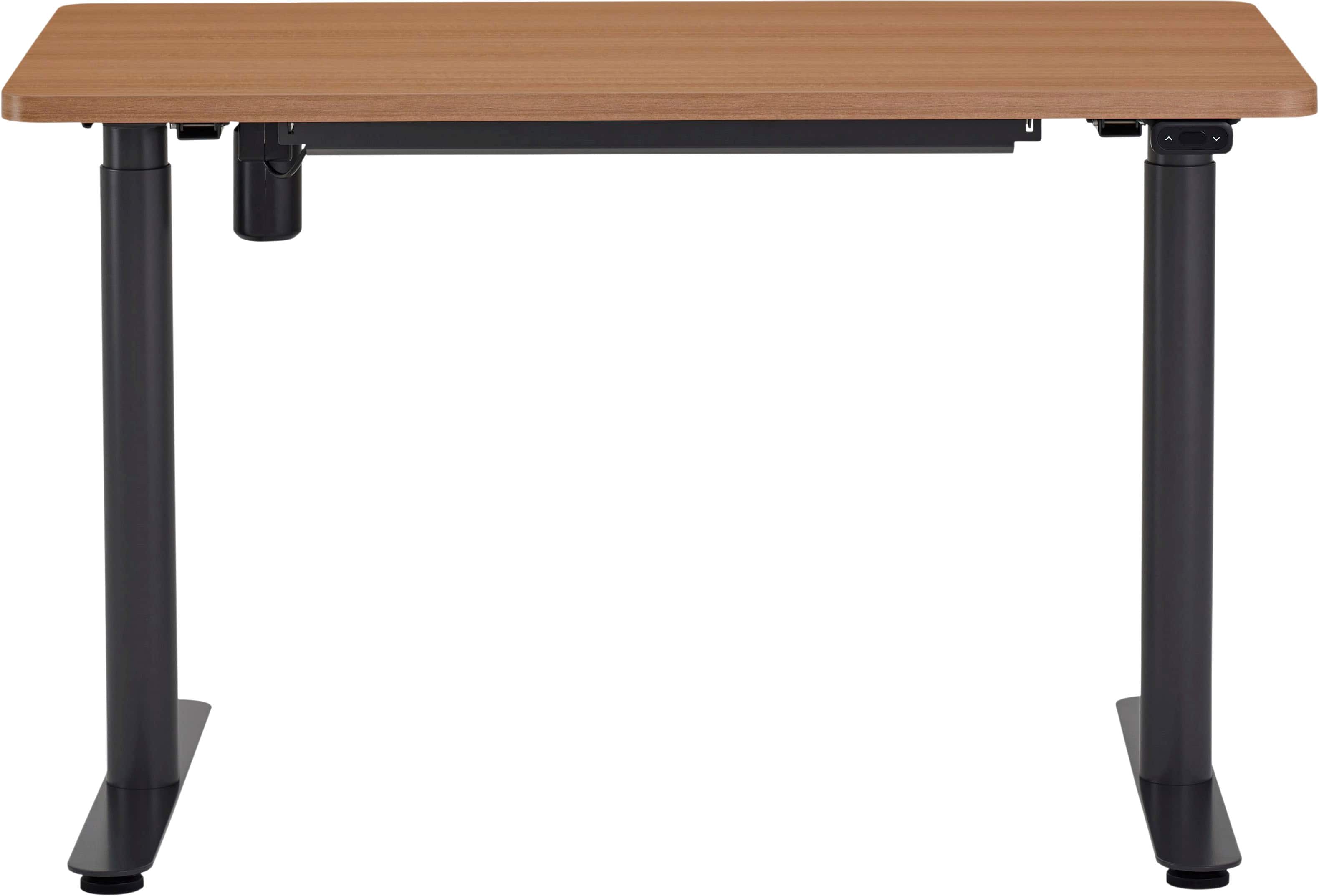 Steelcase - AMQ Sit-to-Stand Desk - Merele Base Dark Oak Top product image