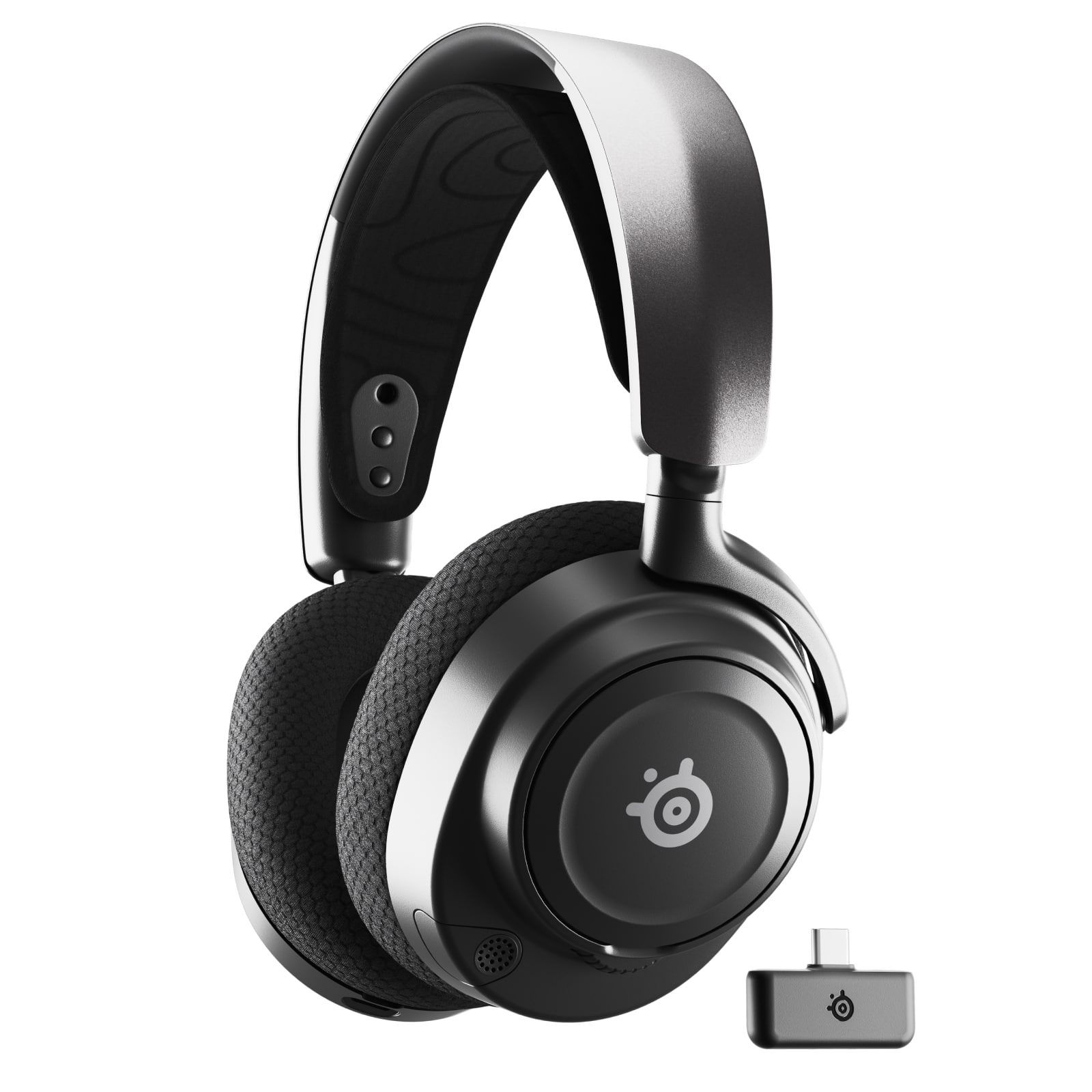 SteelSeries - Arctis Nova 7 Wireless Gaming Headset for PC, PS5, and PS4 - Black product image