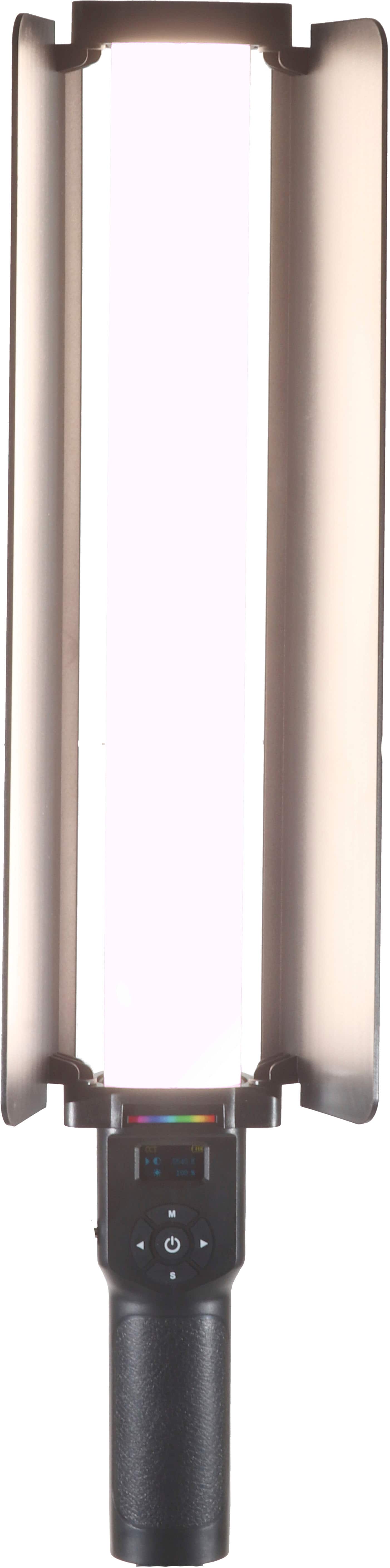 Sunpak - RGB LightStick PRO with Built-in Battery and Barndoors - Black product image