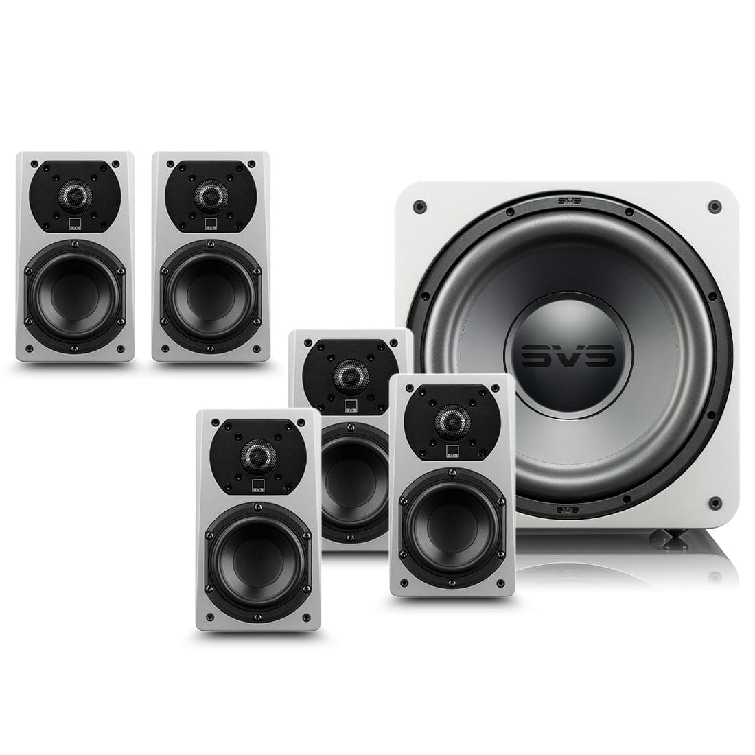 SVS - Prime Satellite 5.1 Speaker System - White Gloss product image
