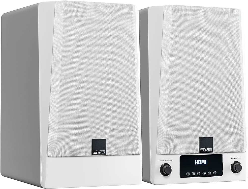 SVS - Prime Wireless Pro Powered Speaker Pair - White product image