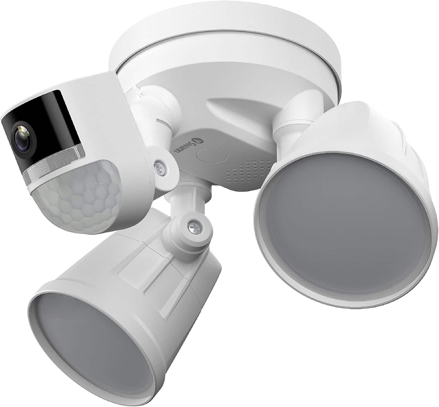 Swann - Wi-Fi 4K Security Surveillance FloodLight Camera, Night Vision, Waterproof, Motion Activated, Heat Sensing, 2-Way Ta…