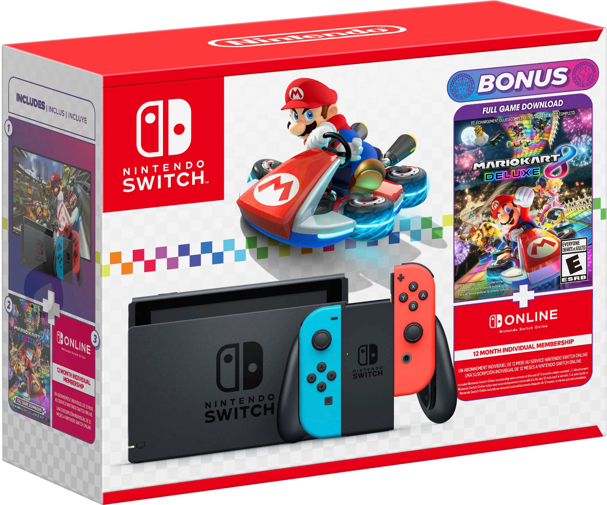 Switch: Mario Kart 8 Deluxe Bundle - Nintendo Switch product image