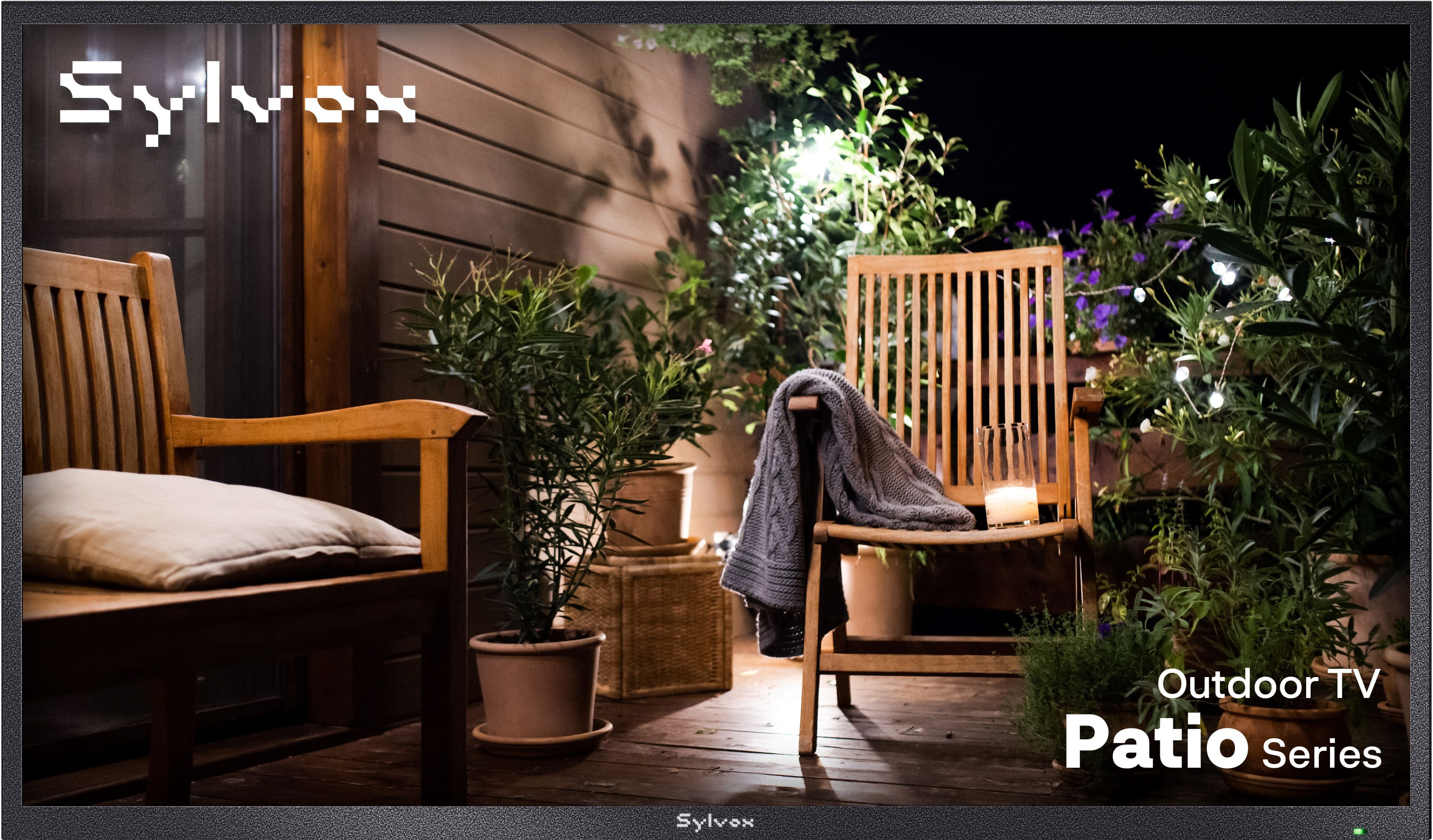 Sylvox - 50" Patio Class Series 4K UHD Google System Partial Sun IP55 Waterproof Smart Outdoor TV (2025) product image