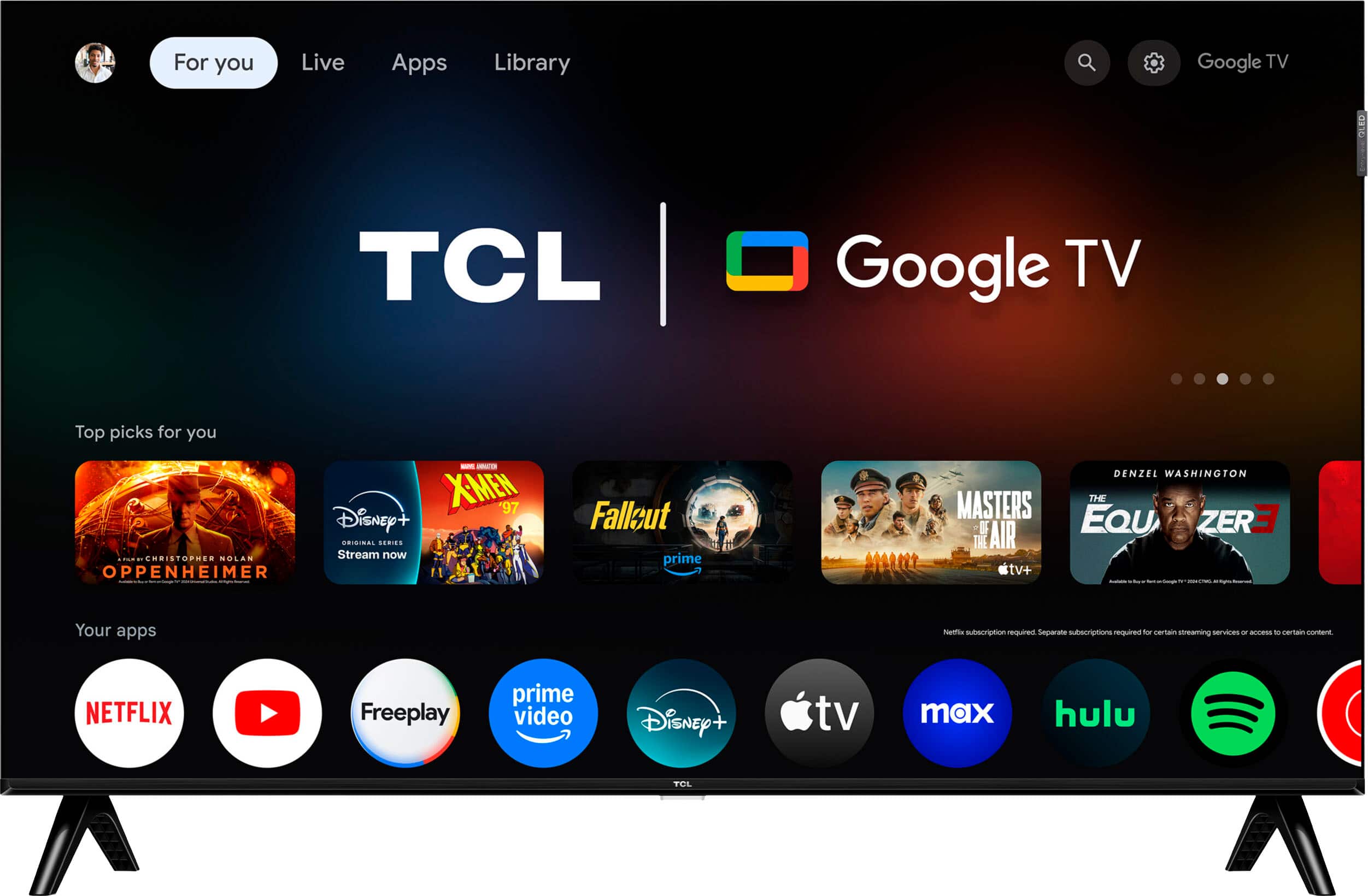 TCL - 32" Class Q3K Series 1080P FHD QLED Smart TV with Google TV (2025) product image