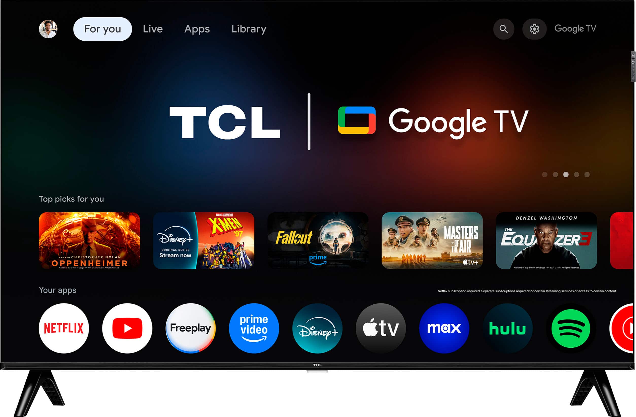 TCL - 40" Class Q3K Series 1080P FHD QLED Smart TV with Google TV (2025) product image