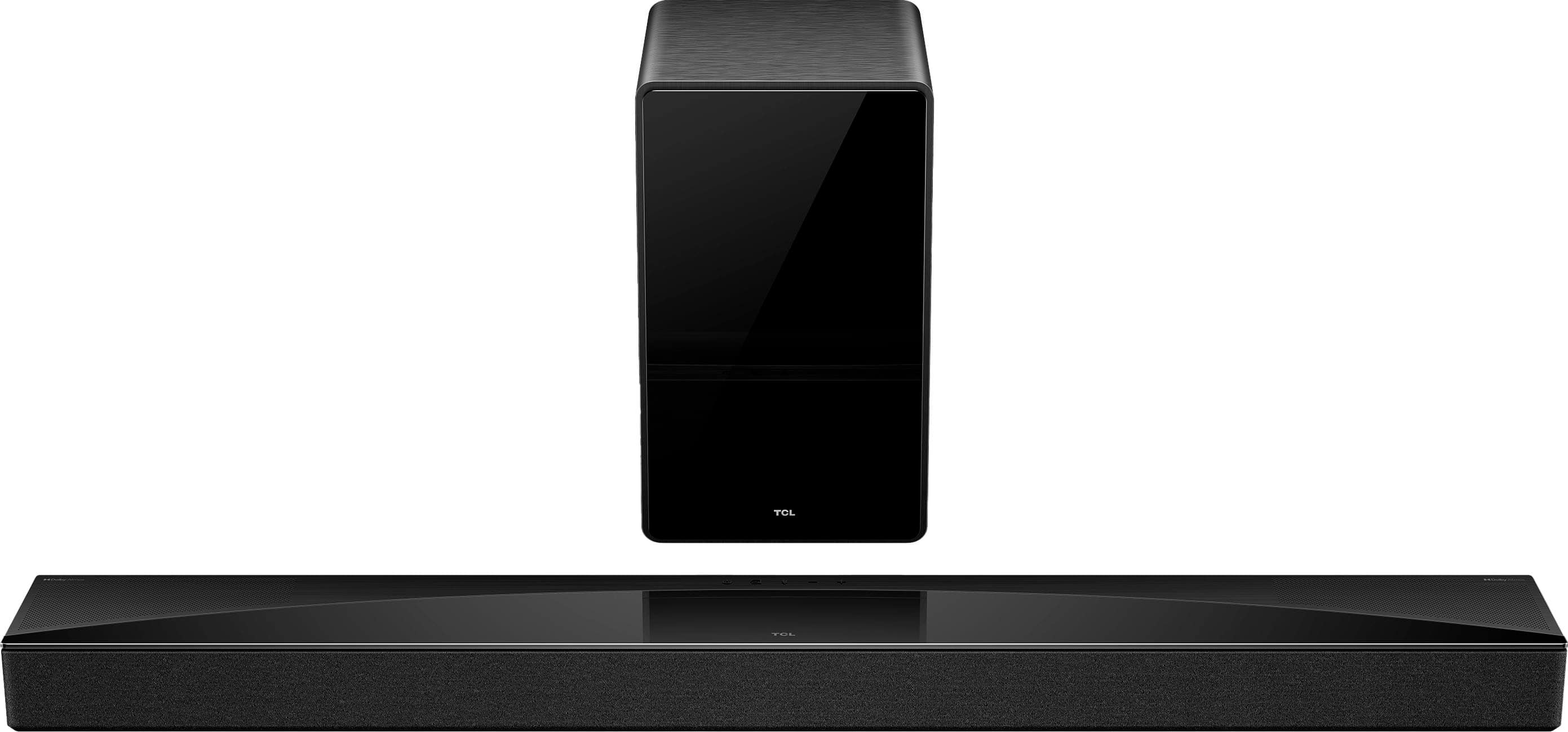 TCL - Q75H Q Class 5.1.2 Channel Soundbar with Dolby Atmos, Ray Danz Technology, and Wireless Subwoofer - Black product image