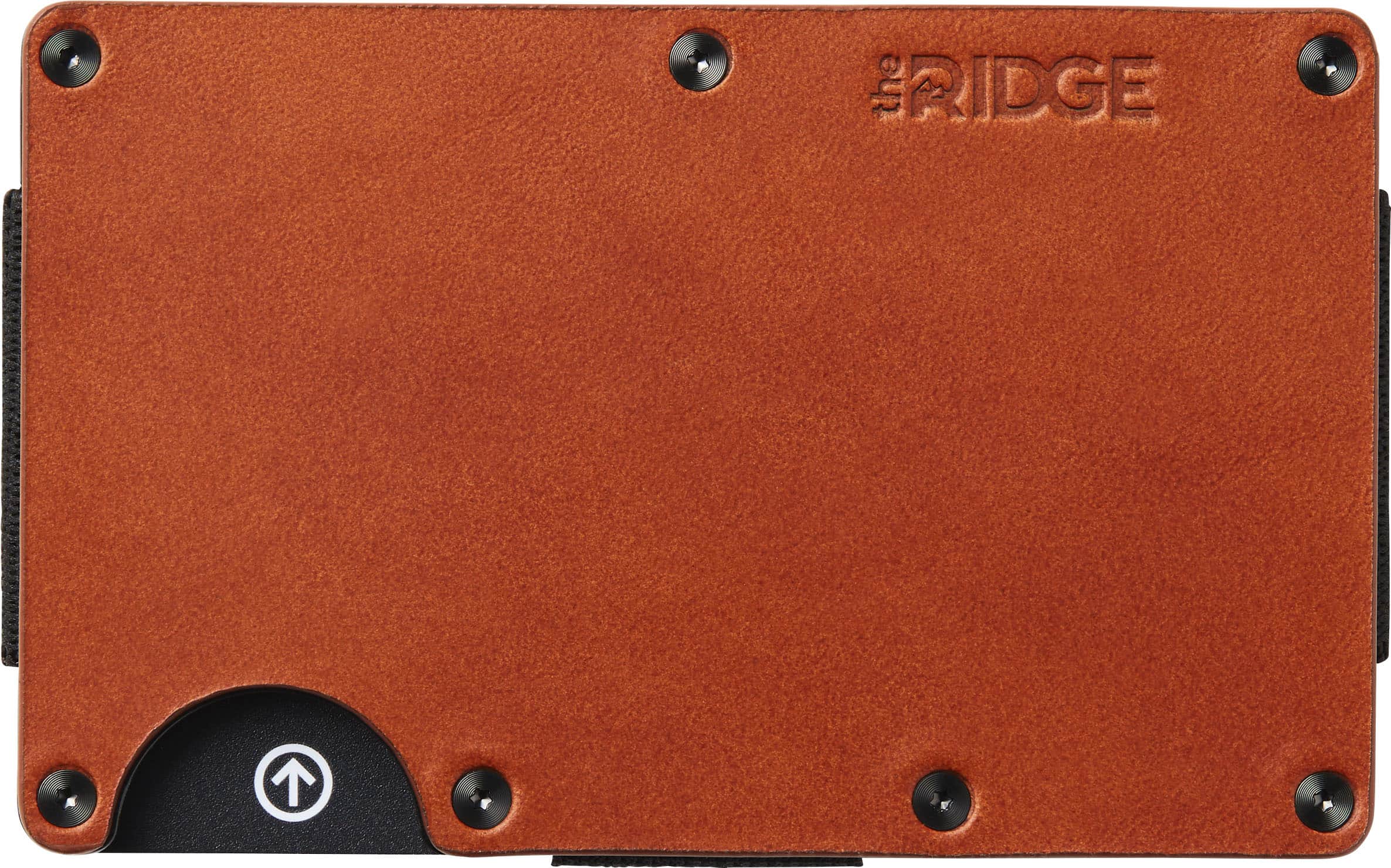The Ridge Wallet - Leather Cash Strap - Tobacco Brown product image