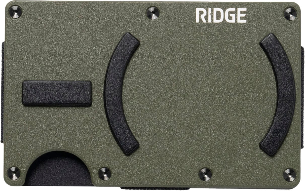 The Ridge Wallet - MAGSAFE WALLET - Matte Olive product image