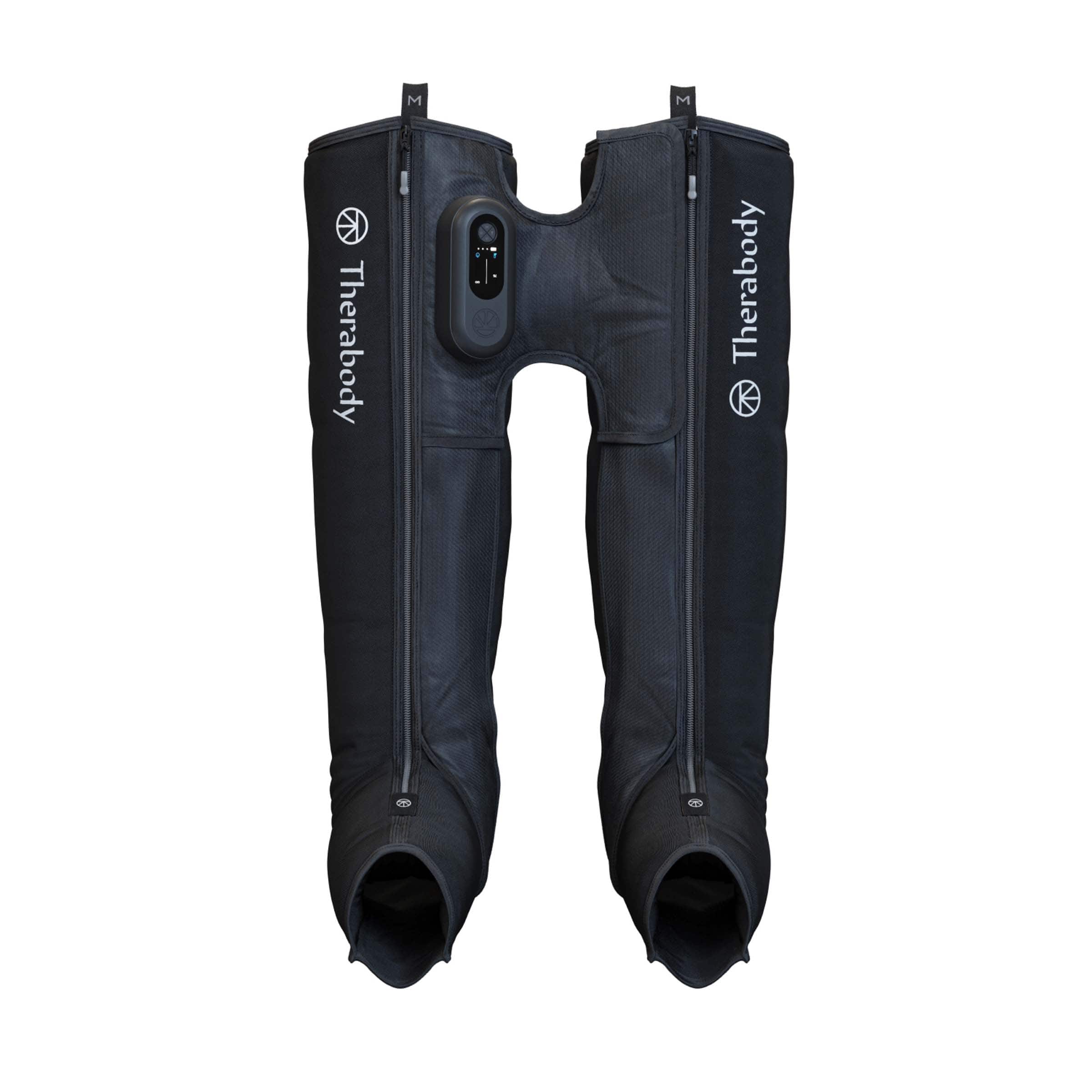 Therabody - JetBoots Prime - Ultra-Portable Wireless Compression Boots For Easy Leg Recovery - Regular - Black product image