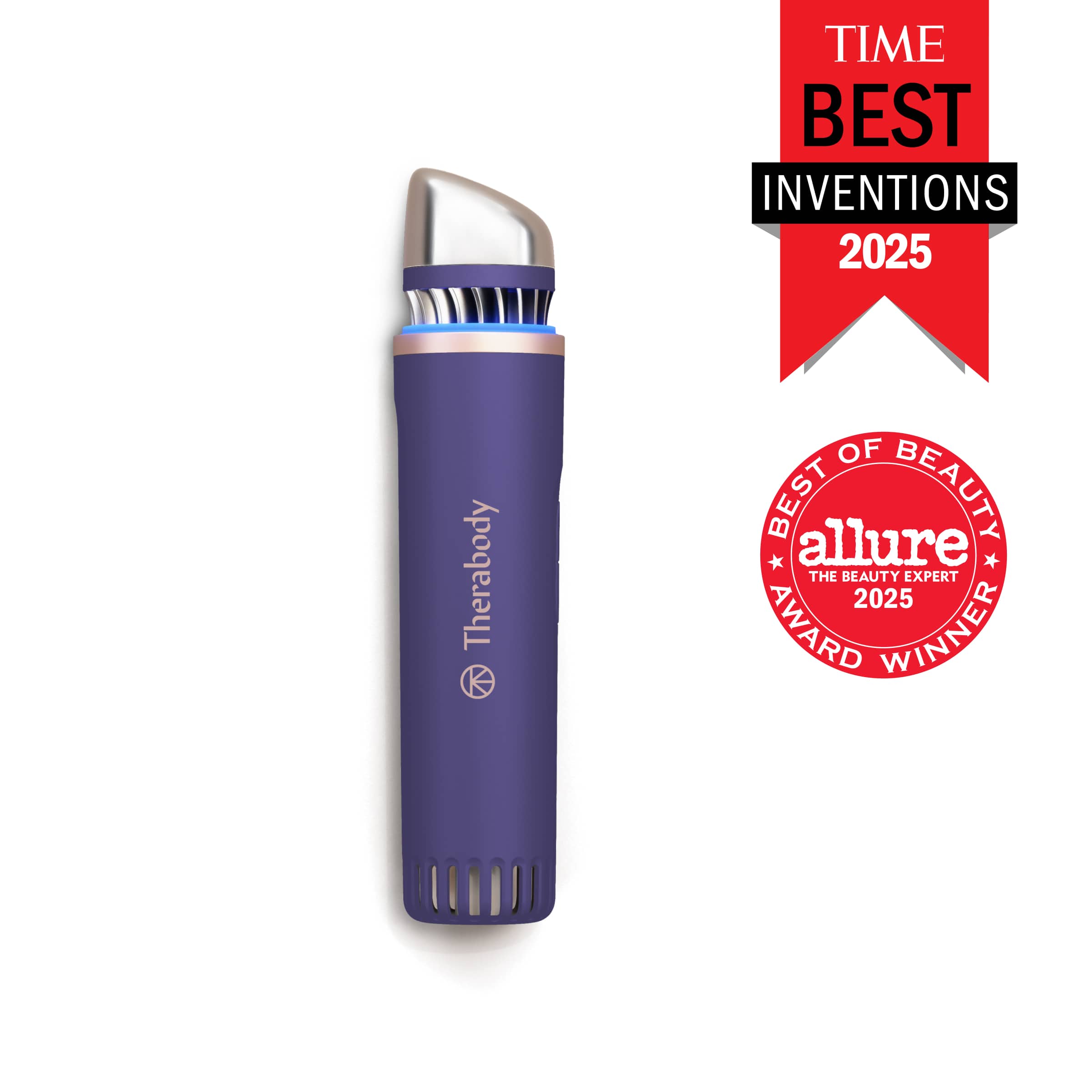 Therabody - TheraFace Depuffing Wand - Cold & Heat Facial Treatments - Indigo product image