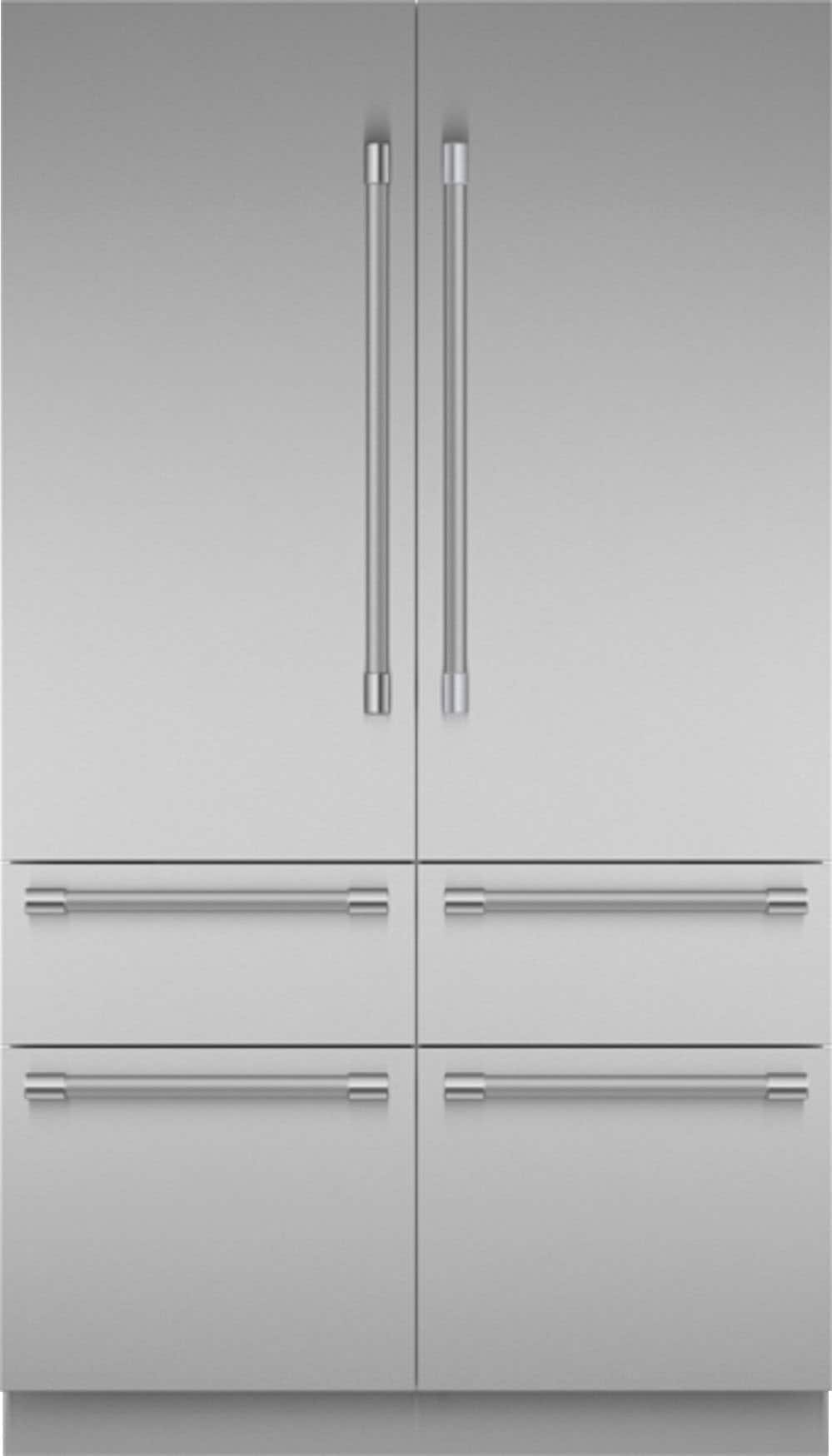 Thermador - Freedom Collection 26.8 Cu. Ft. French Door Bottom Freezer Built-in Smart Refrigerator with Professional Series…