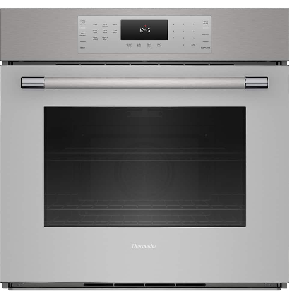Thermador - Masterpiece 30" 4.6 Cu. Ft. Built-In Single Electric Smart Wall Oven with True Convection and Professional Handl…