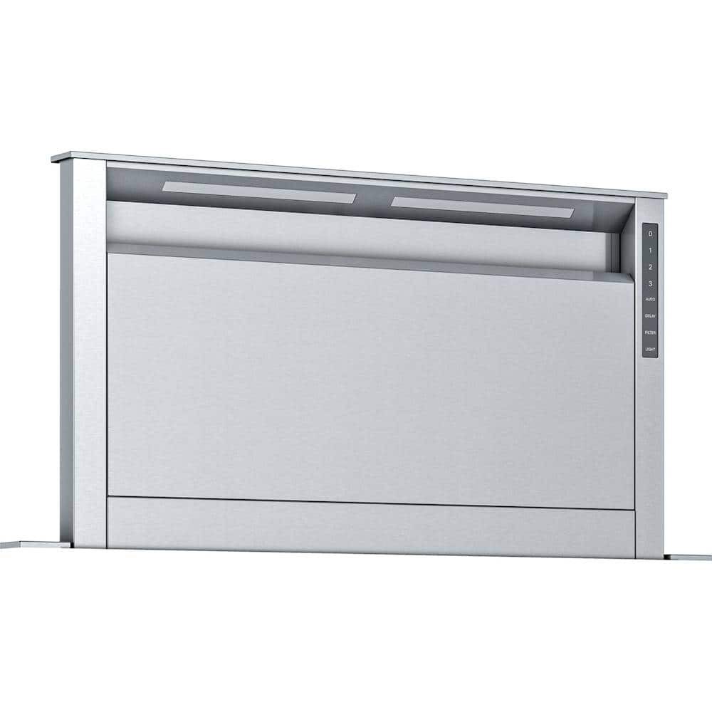 Thermador Masterpiece - 36 inches - Convertible & Recirculating - Telescopic Downdraft Range Hood - Stainless Steel product…