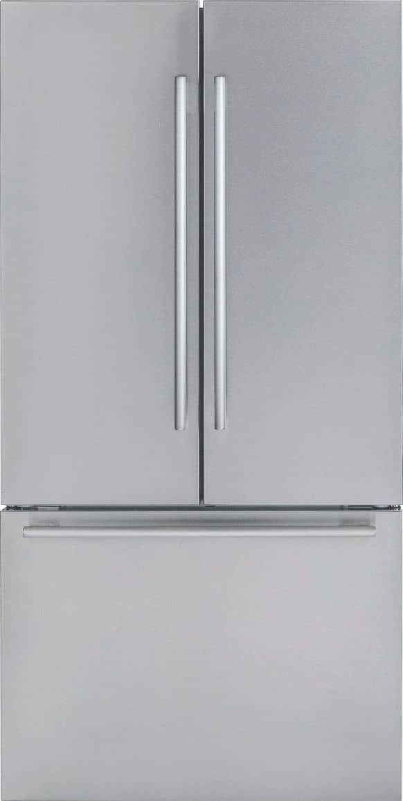 Thermador - Masterpiece Series 20.8 Cu. Ft. French Door Bottom Freezer Smart Counter-Depth Smart Refrigerator - Stainless St…