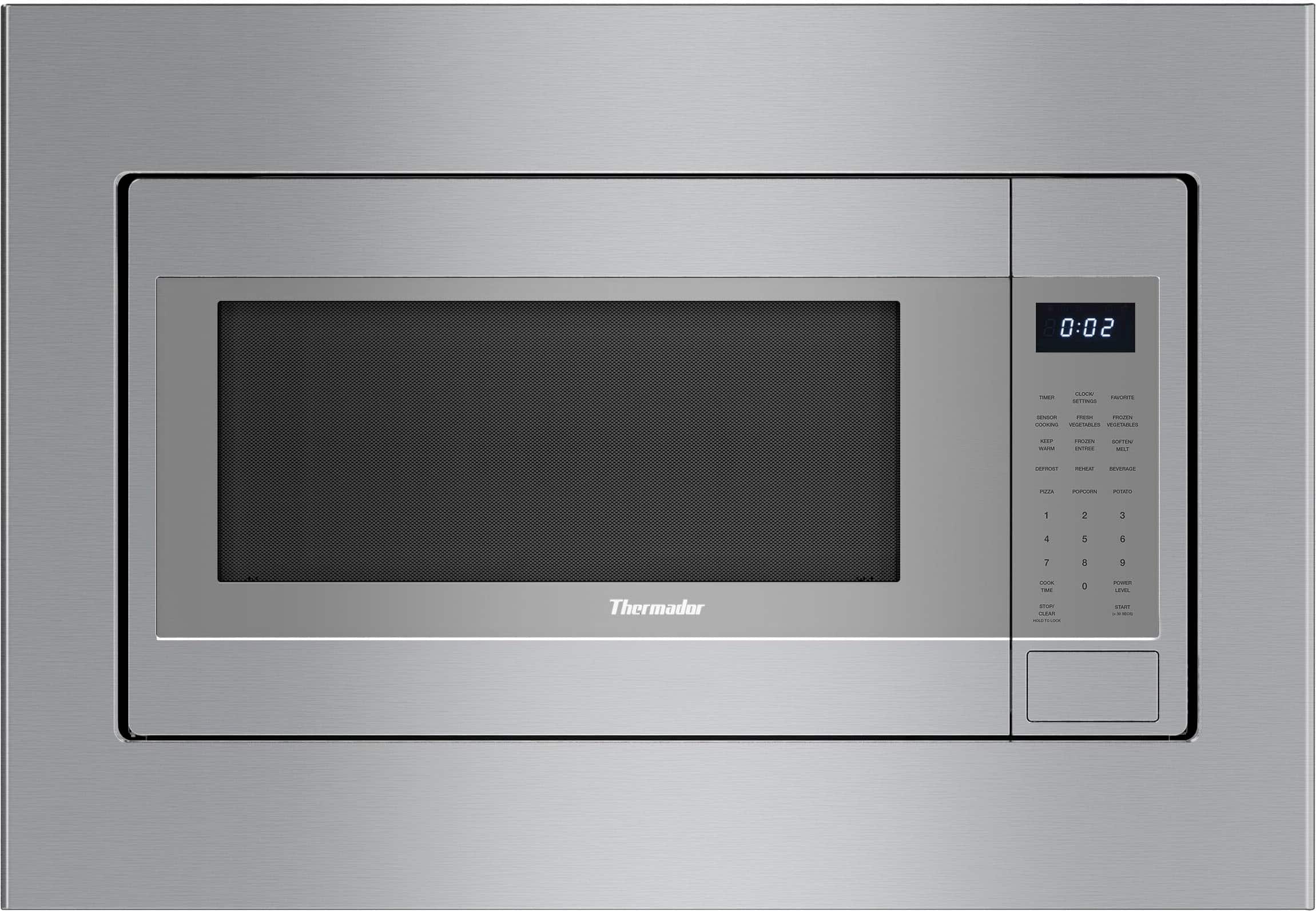 Thermador - Masterpiece Series 2.1 Cu. Ft. Built-In Smart Microwave with Sensor Cooking - Stainless Steel product image