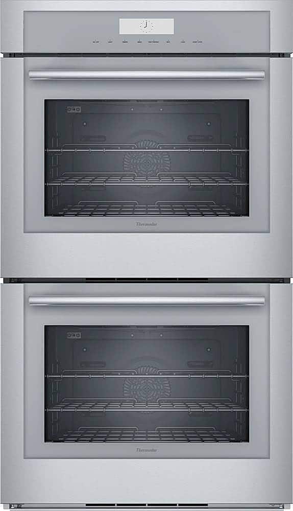 Thermador - Masterpiece Series 30" Built-In Double Electric Smart Wall Oven with True Convection - Stainless Steel product i…