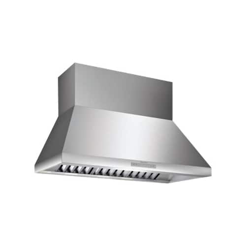 Thermador Professional - 48 inches - Externally Vented - Wall Range Hood - Stainless Steel product image