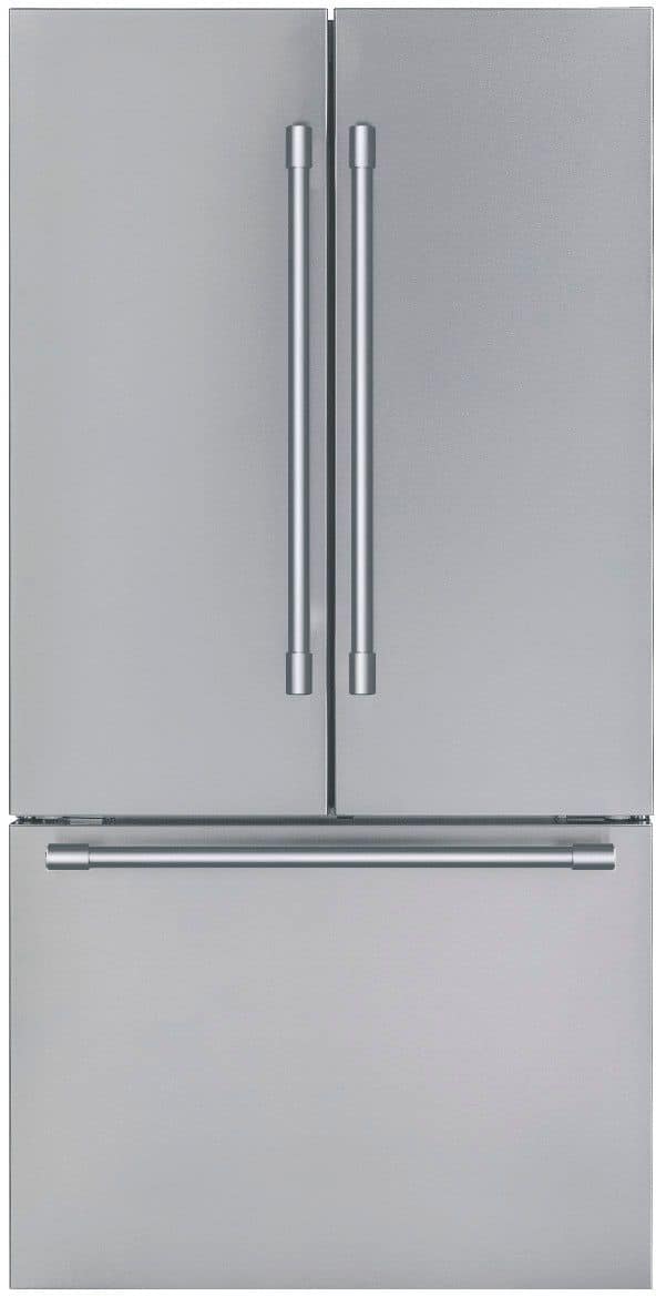 Thermador - Professional Series 20.8 Cu. Ft. French Door Bottom Freezer Smart Counter-Depth Smart Refrigerator - Stainless S…