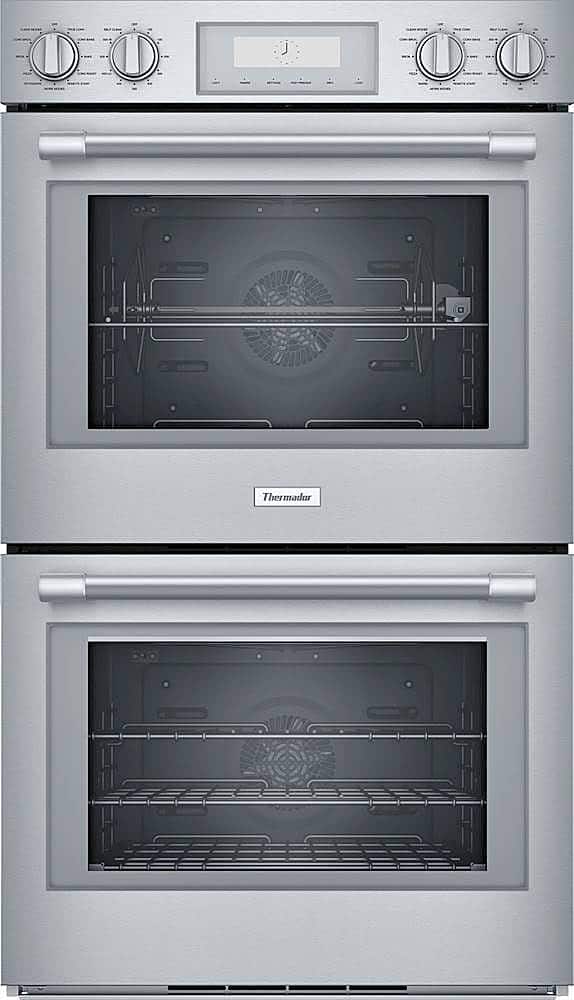 Thermador - Professional Series 30"Built-In Double Electric Smart Wall Oven with True Convection - Stainless Steel product i…