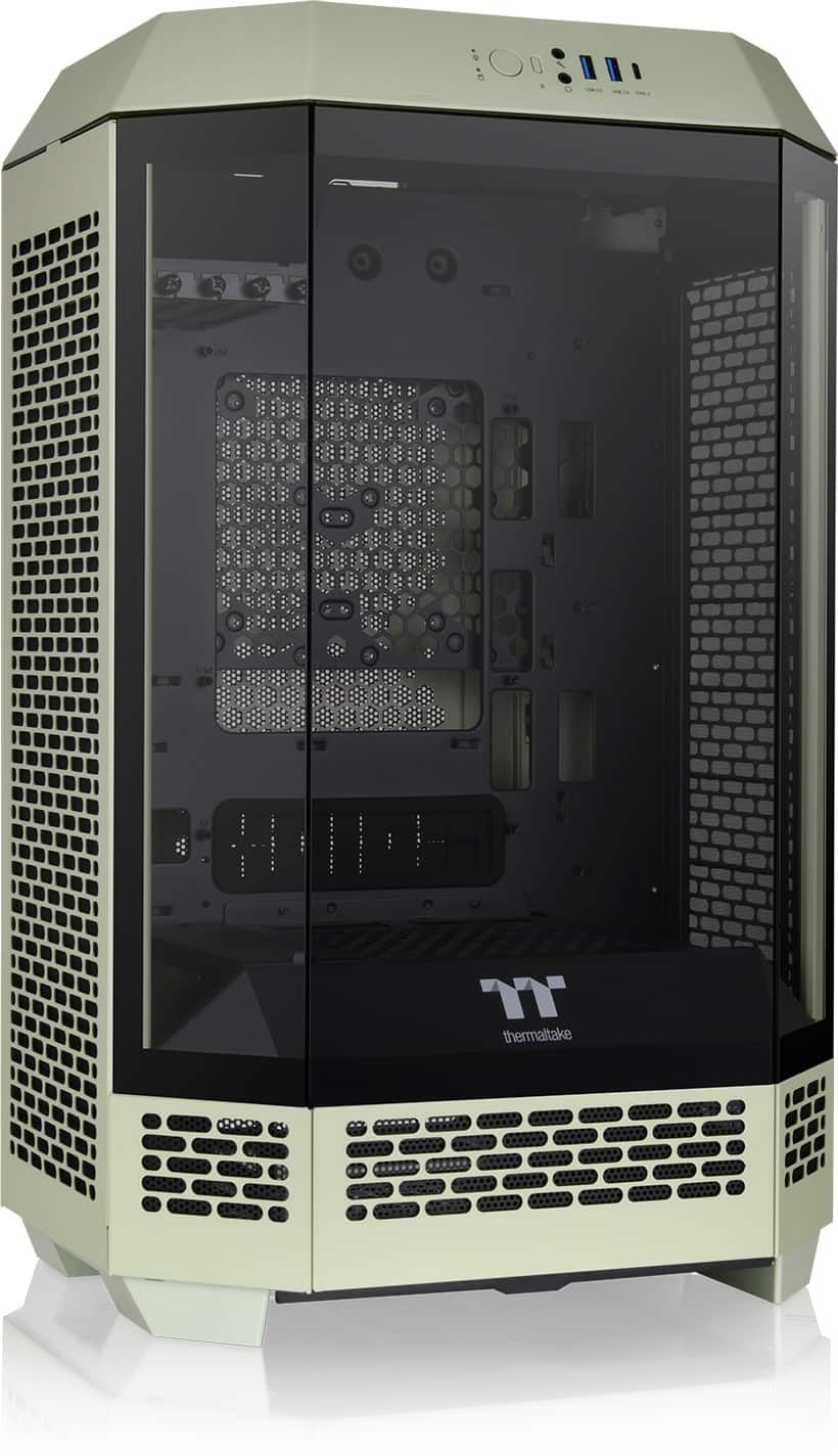 Thermaltake - The Tower 300 Micro ATX PC Case - Matcha Green product image