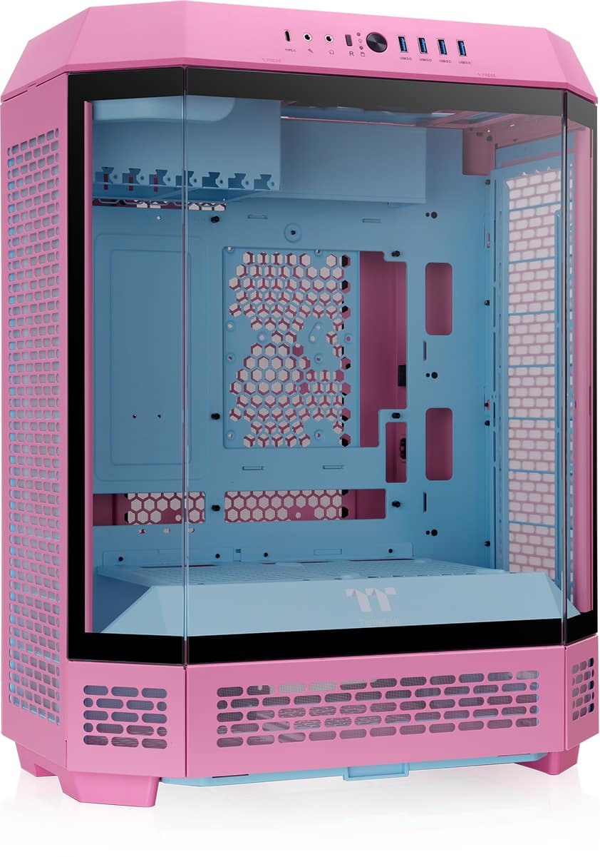 Thermaltake - The Tower 600 Mid Tower ATX PC Case - Bubble Pink product image