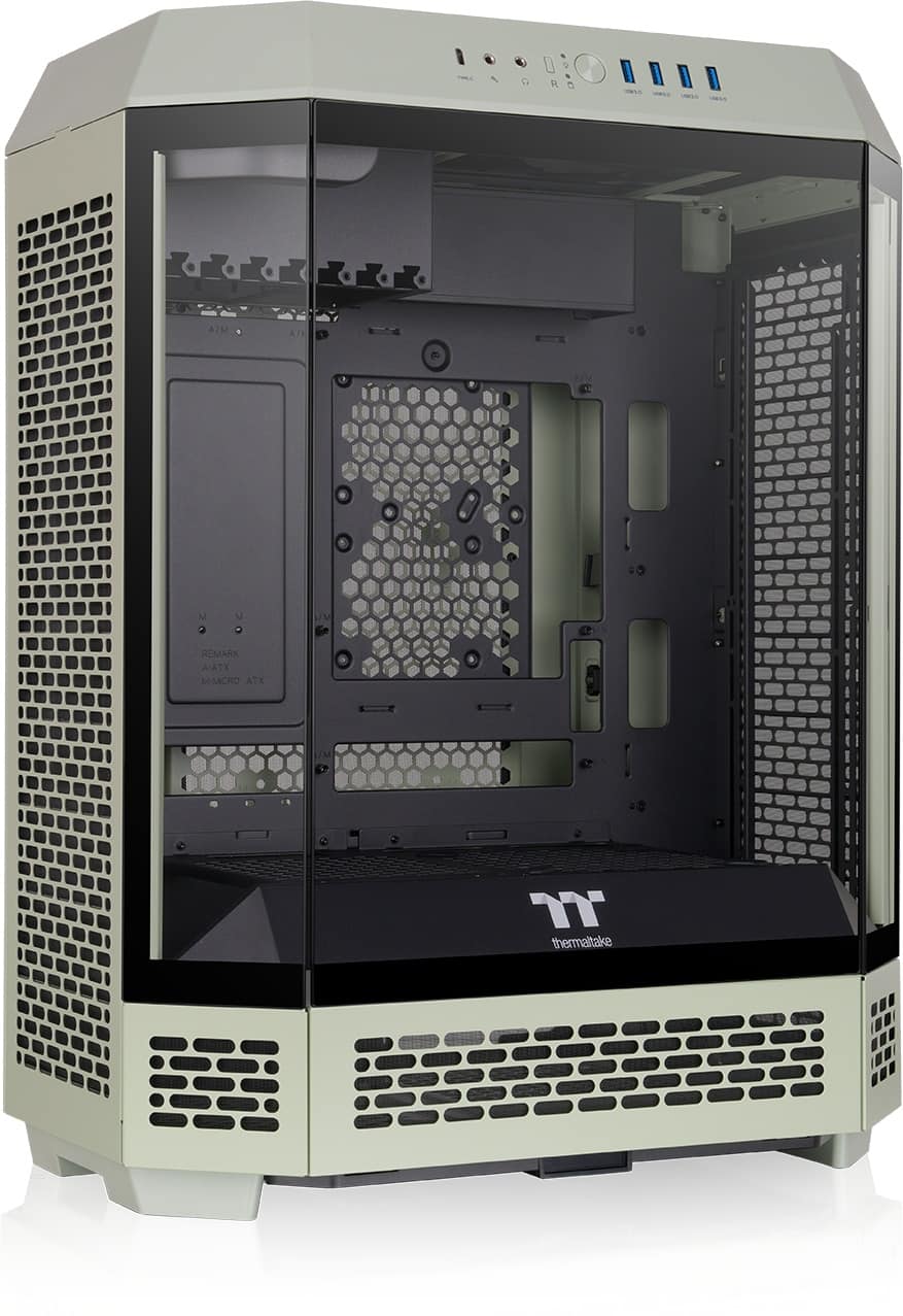 Thermaltake - Tower 600 Mid Tower ATX PC Case - Matcha Green product image