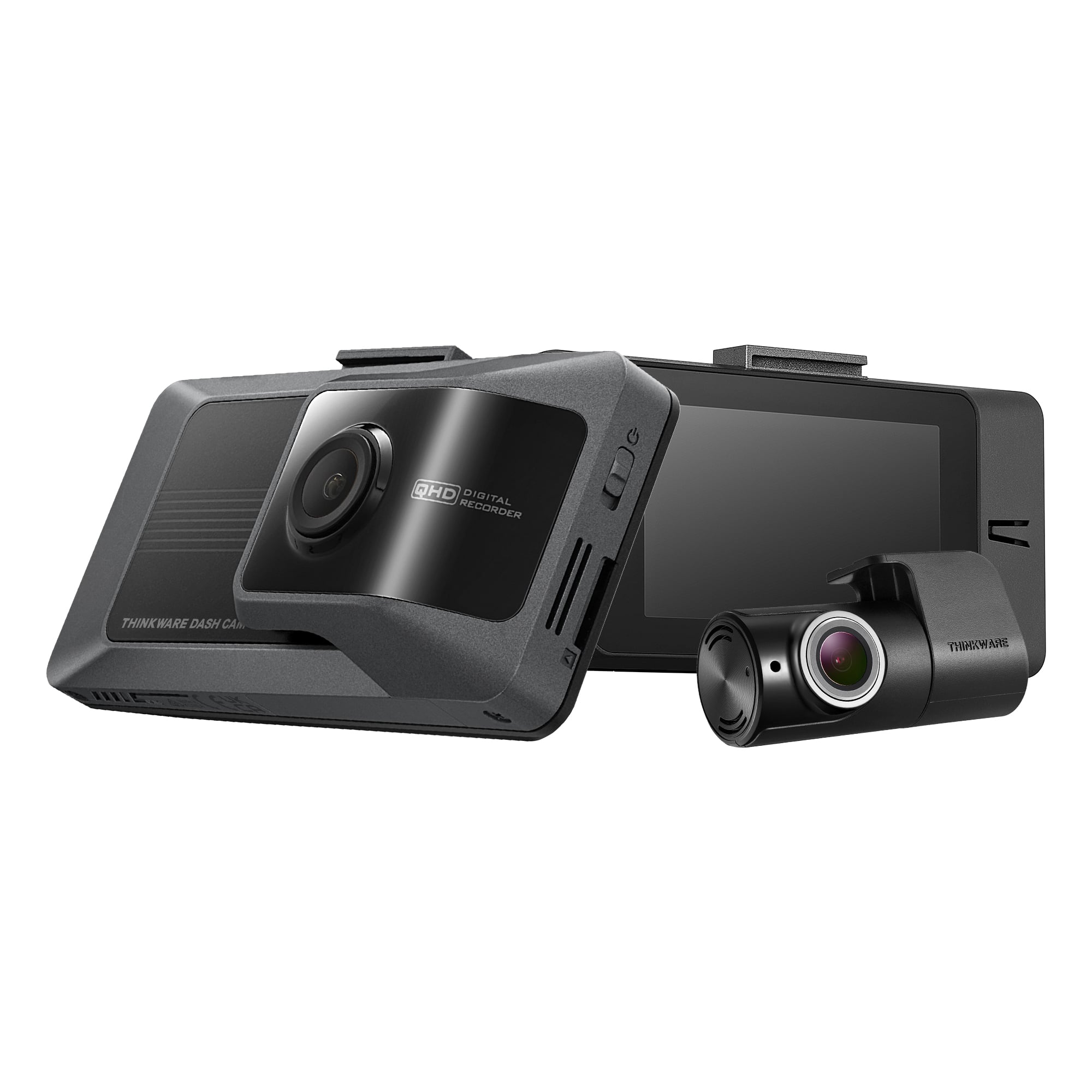 THINKWARE - ARC 2K Front & 2K Rear Dash Cam with Touchscreen, GPS, & WiFi - Dark Gray product image
