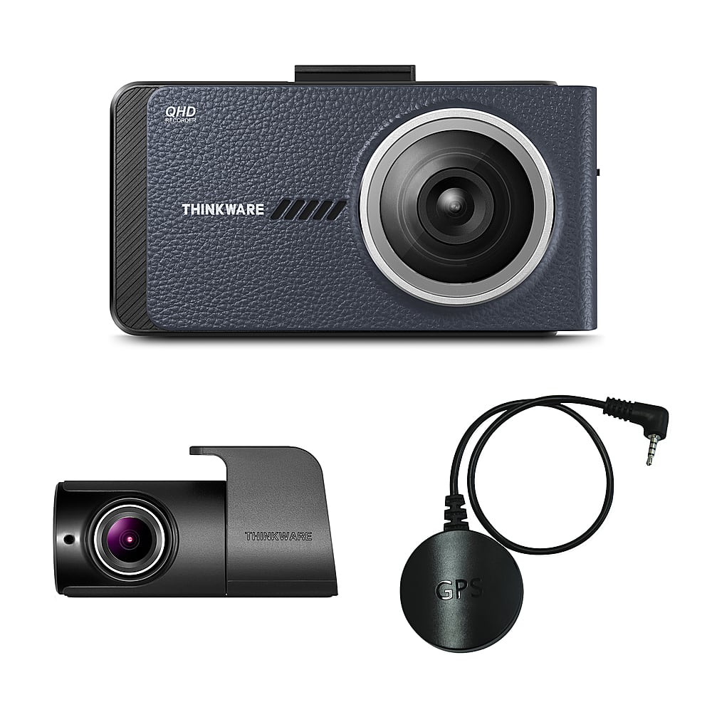 THINKWARE - X800 2K Front & FHD Rear Dash Cam Bundle - Black product image