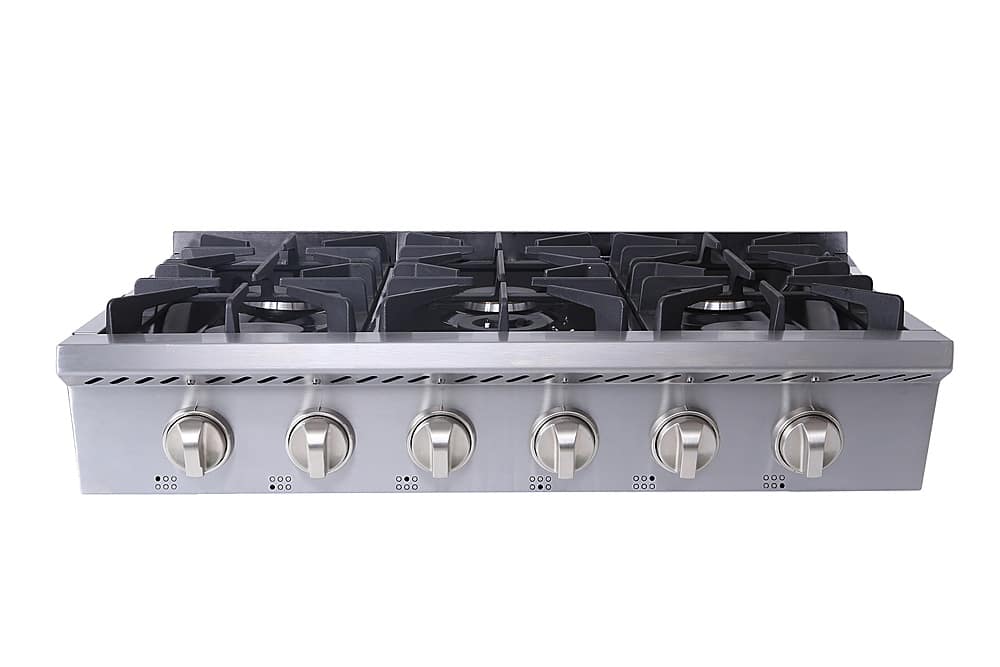 Thor Kitchen - 36" Built-in Gas Cooktop - Stainless Steel product image