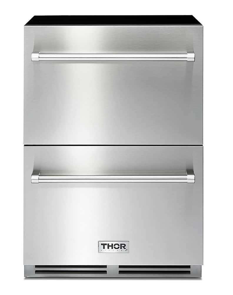 Thor Kitchen - 5.4 Cu. Ft. Indoor Outdoor Refrigerator Drawers - Silver product image