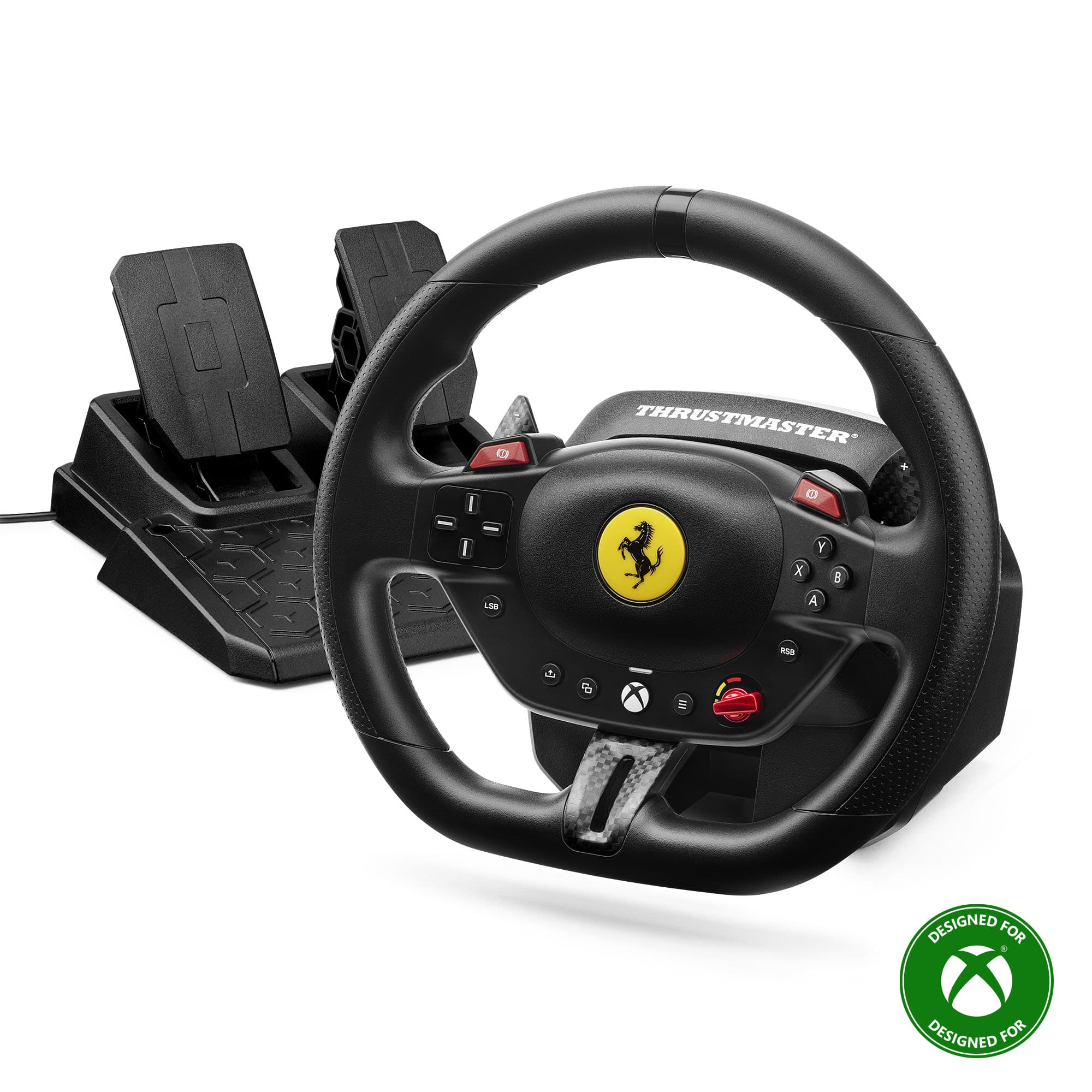 Thrustmaster - T98 Ferrari 296 GTS Racing Wheel (compatible w/XBOX Series X/S, PC) - Black product image