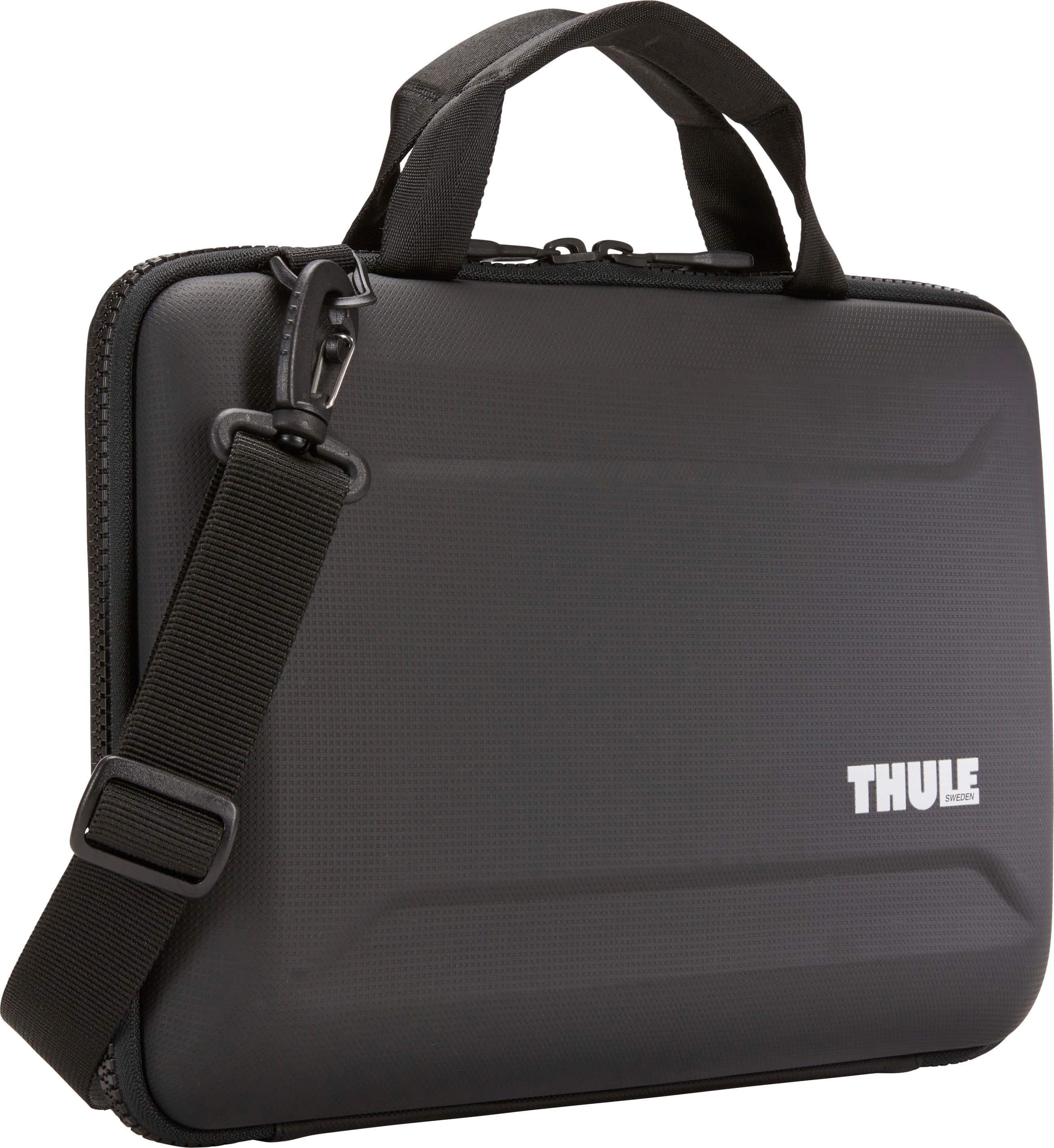 Thule - Gauntlet 4 Attaché Briefcase for 14” MacBook Pro, 13” MacBook Pro, 13” MacBook Air, & 12.3" PCs, Laptops & Chromeboo…