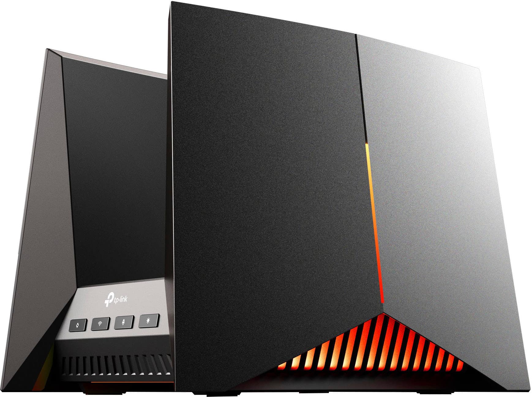 TP-Link - BE19000 Tri-Band Wi-Fi 7 Gaming Router - Black/Red product image