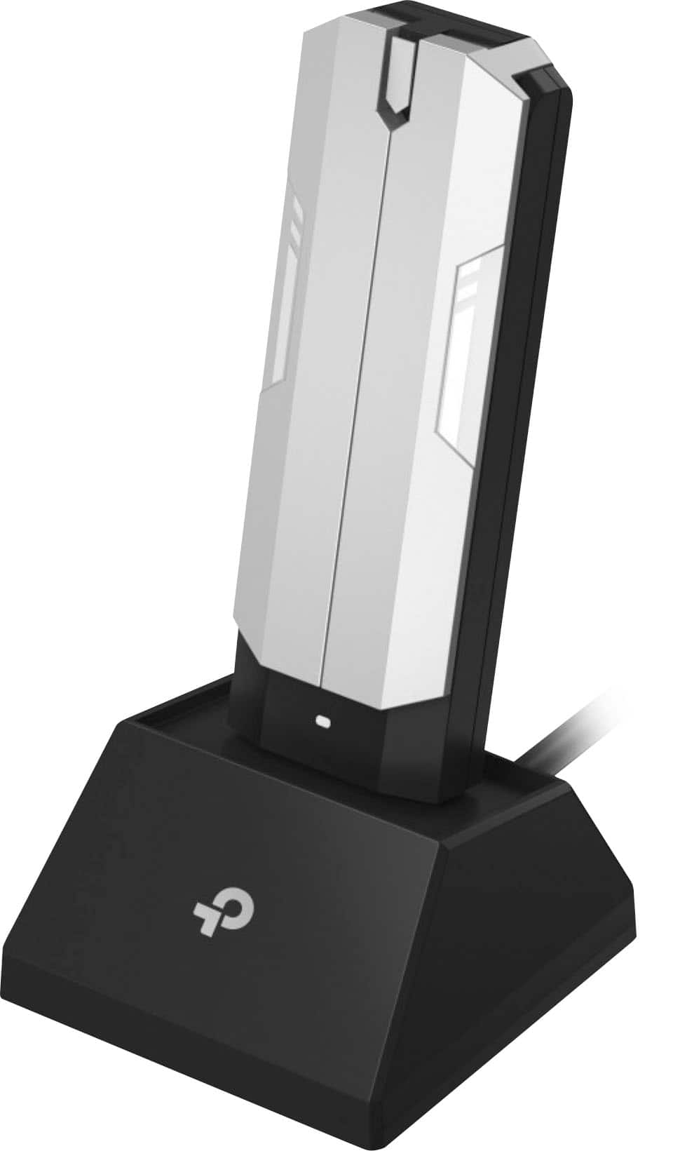TP-Link - BE6500 Tri-Band Wi-Fi 7 Lightning-Fast High Gain Wireless USB Adapter for Boosted Range - Black product image