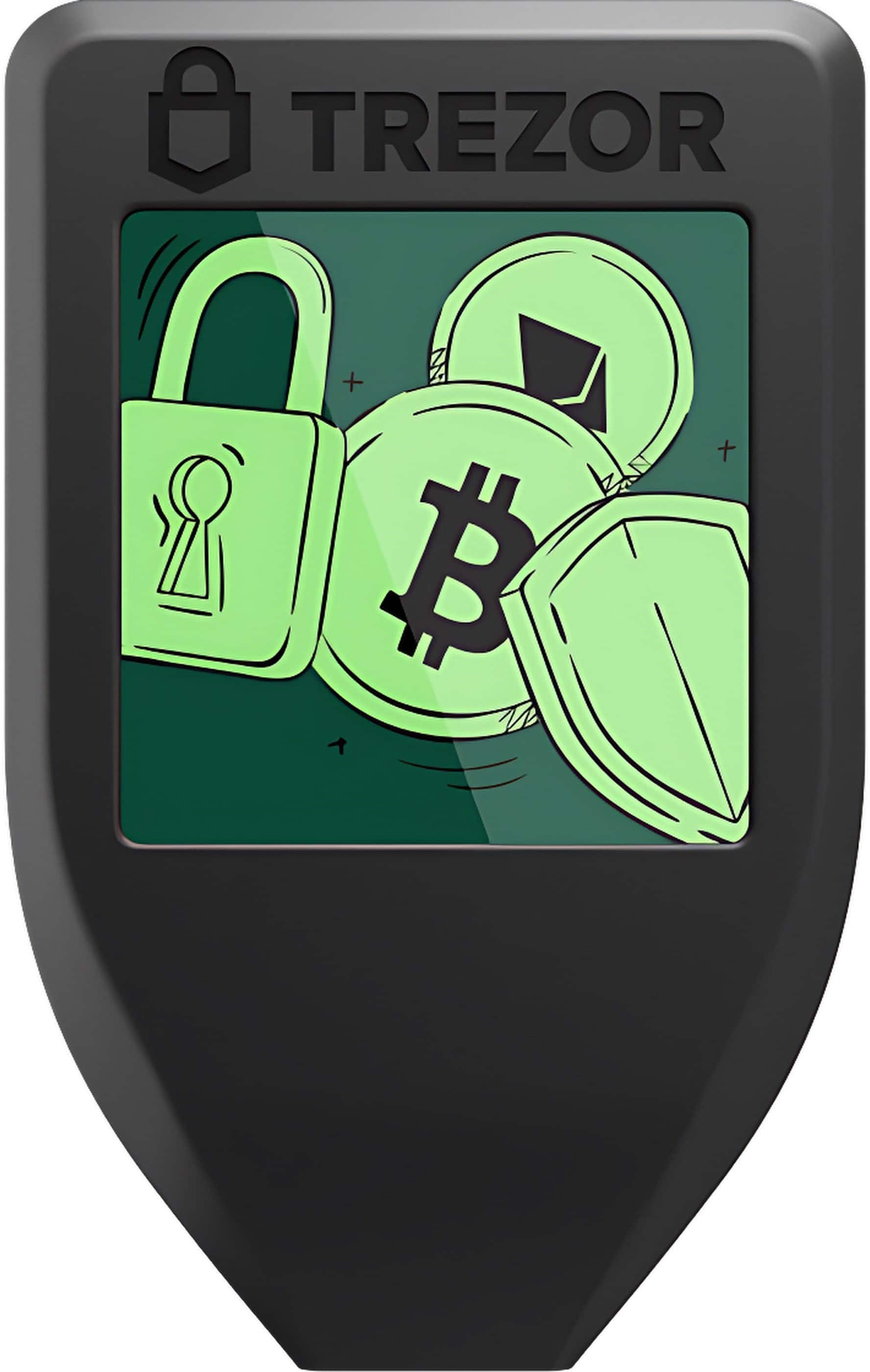 Trezor - Model T - Advanced Crypto Hardware Wallet with LCD Touch Screen - Black product image