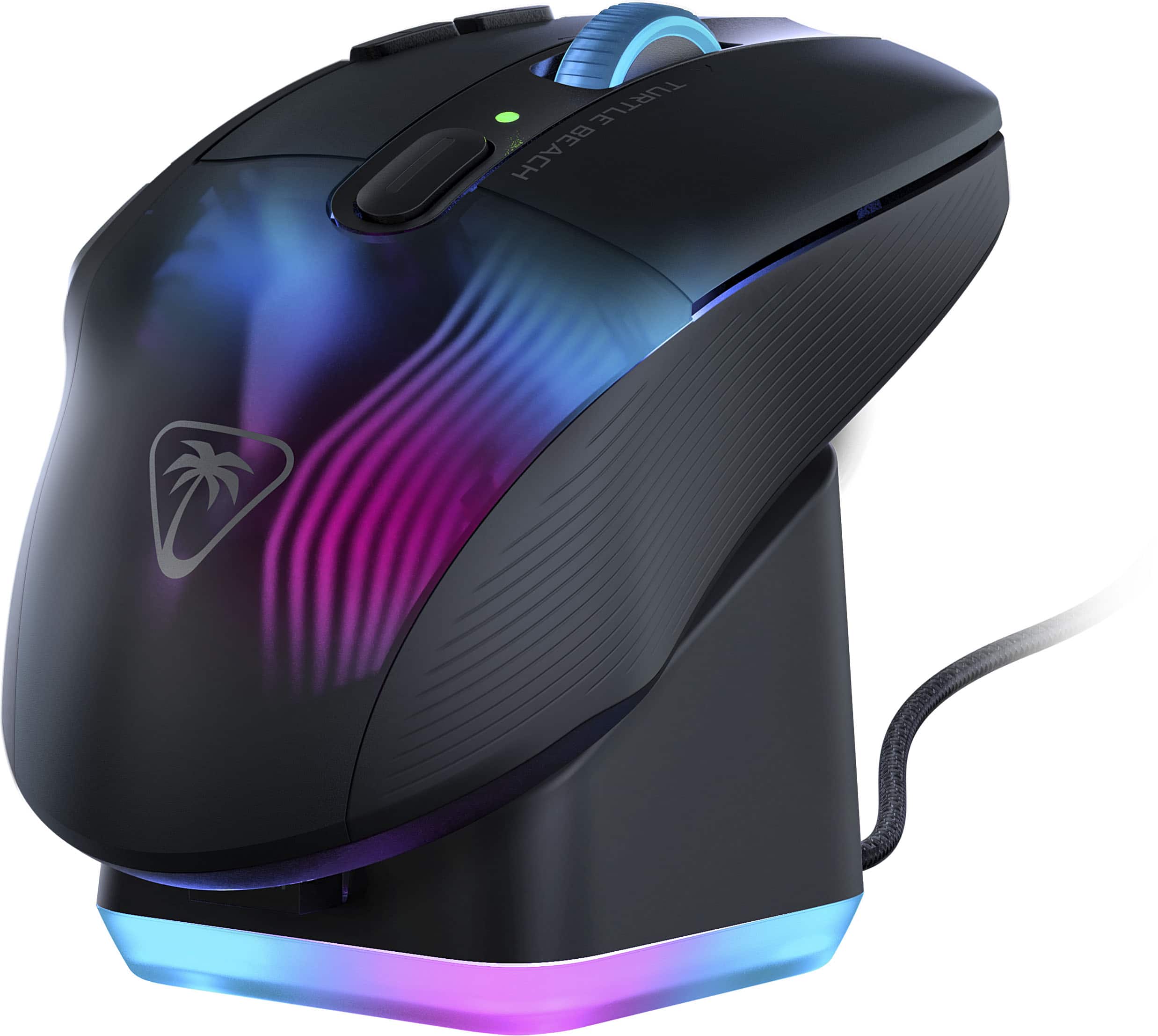 Turtle Beach - Kone XP Air Wireless Optical Gaming Mouse with Charging Dock and AIMO RGB Lighting - Wireless - Black product…