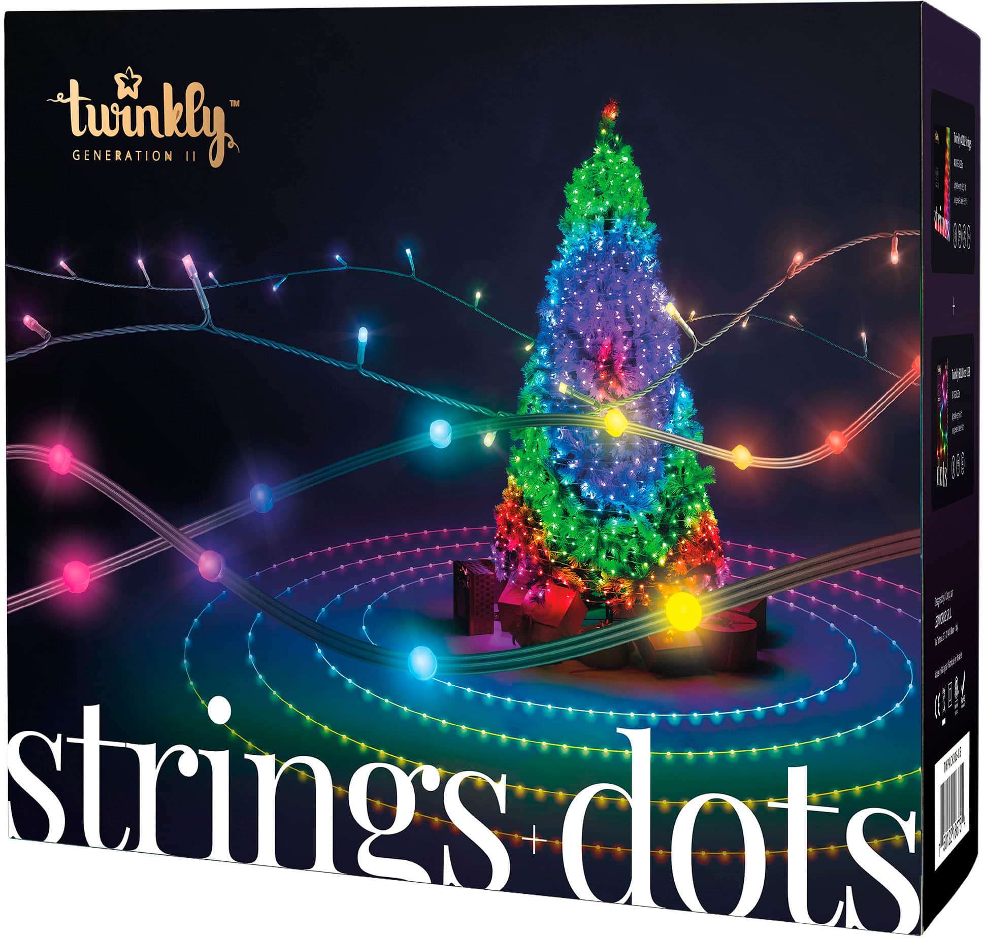 Twinkly - Smart Light 400 RGB LED Light String and 60 Dots (Gen 2) - Multi product image