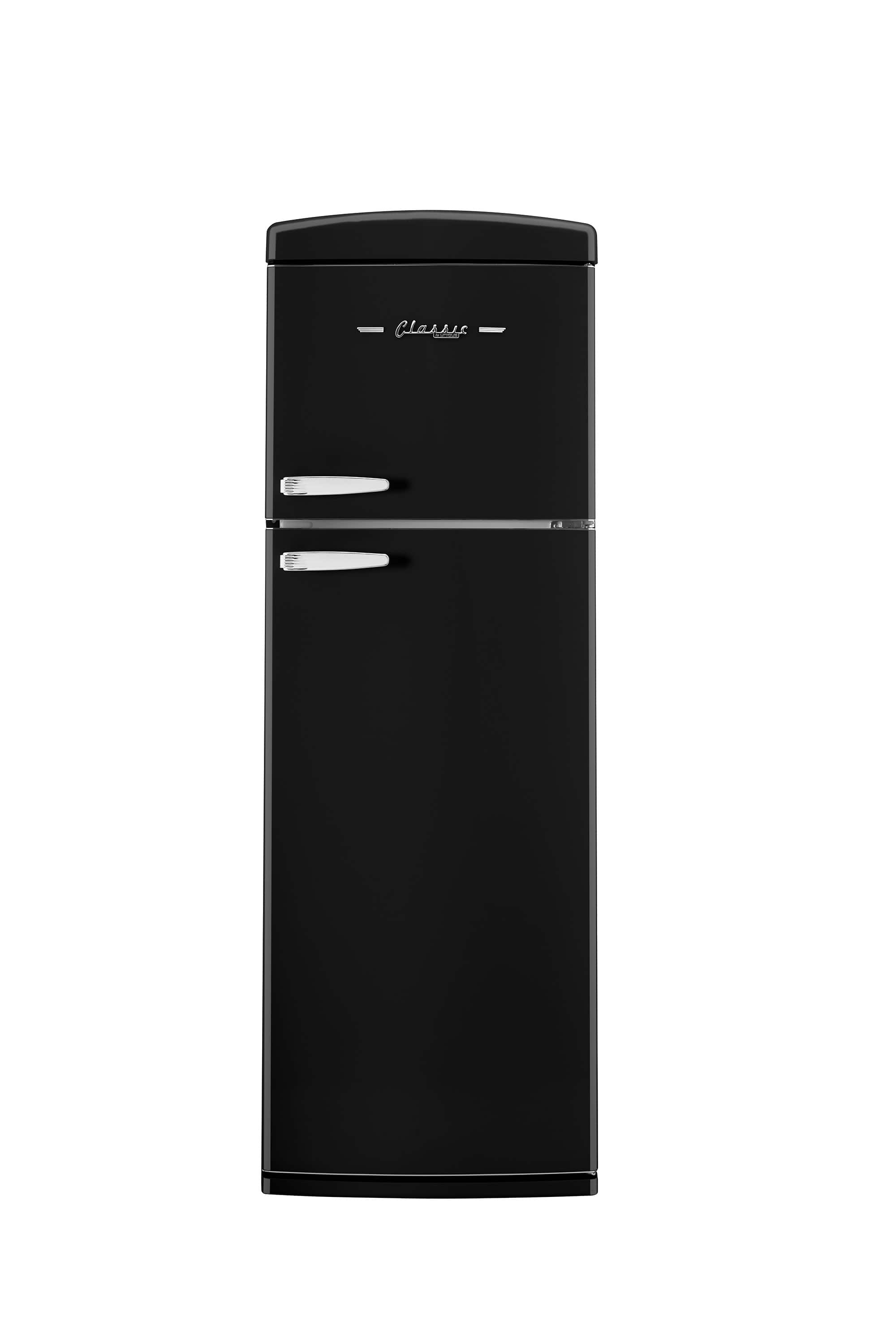 Unique Appliances - Classic Retro 11 cu.ft. Top Freezer Refrigerator - Midnight Black product image
