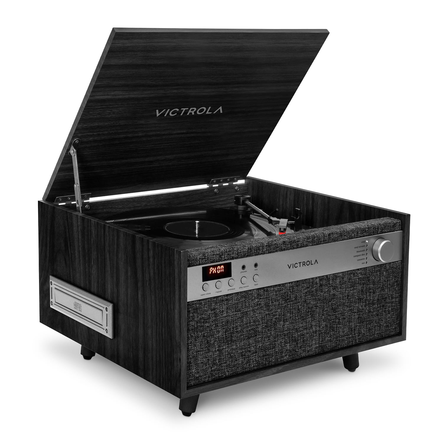 Victrola - Century 6-in-1 Music Center - Black product image