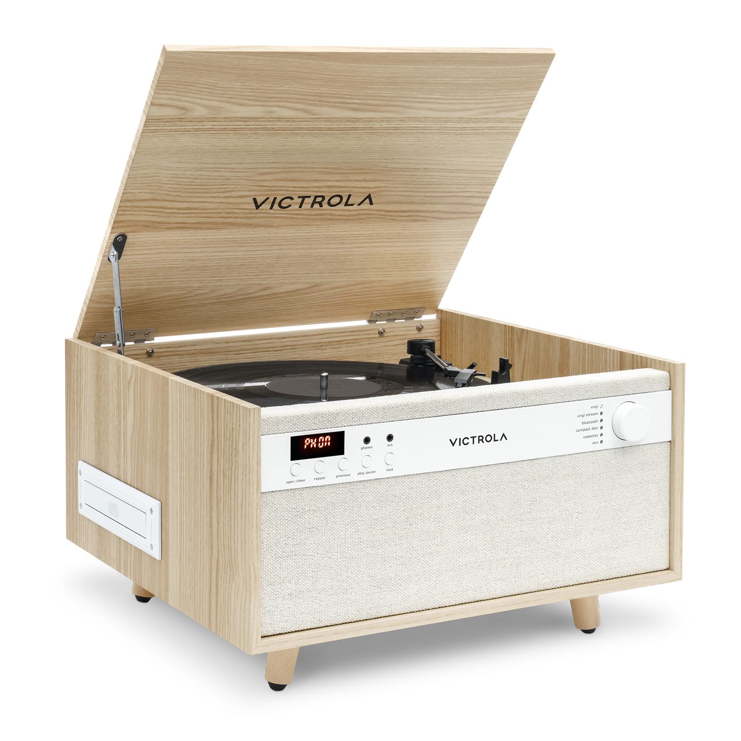 Victrola - Century 6-in-1 Music Center - Natural product image