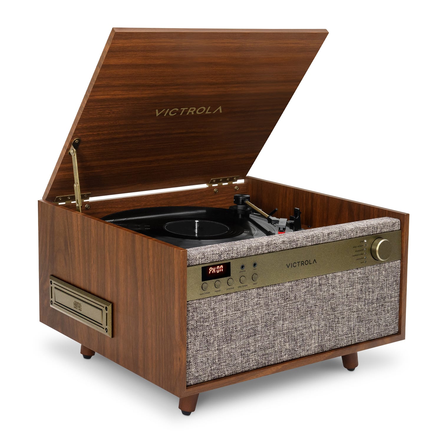 Victrola - Century 6-in-1 Music Center - Walnut product image