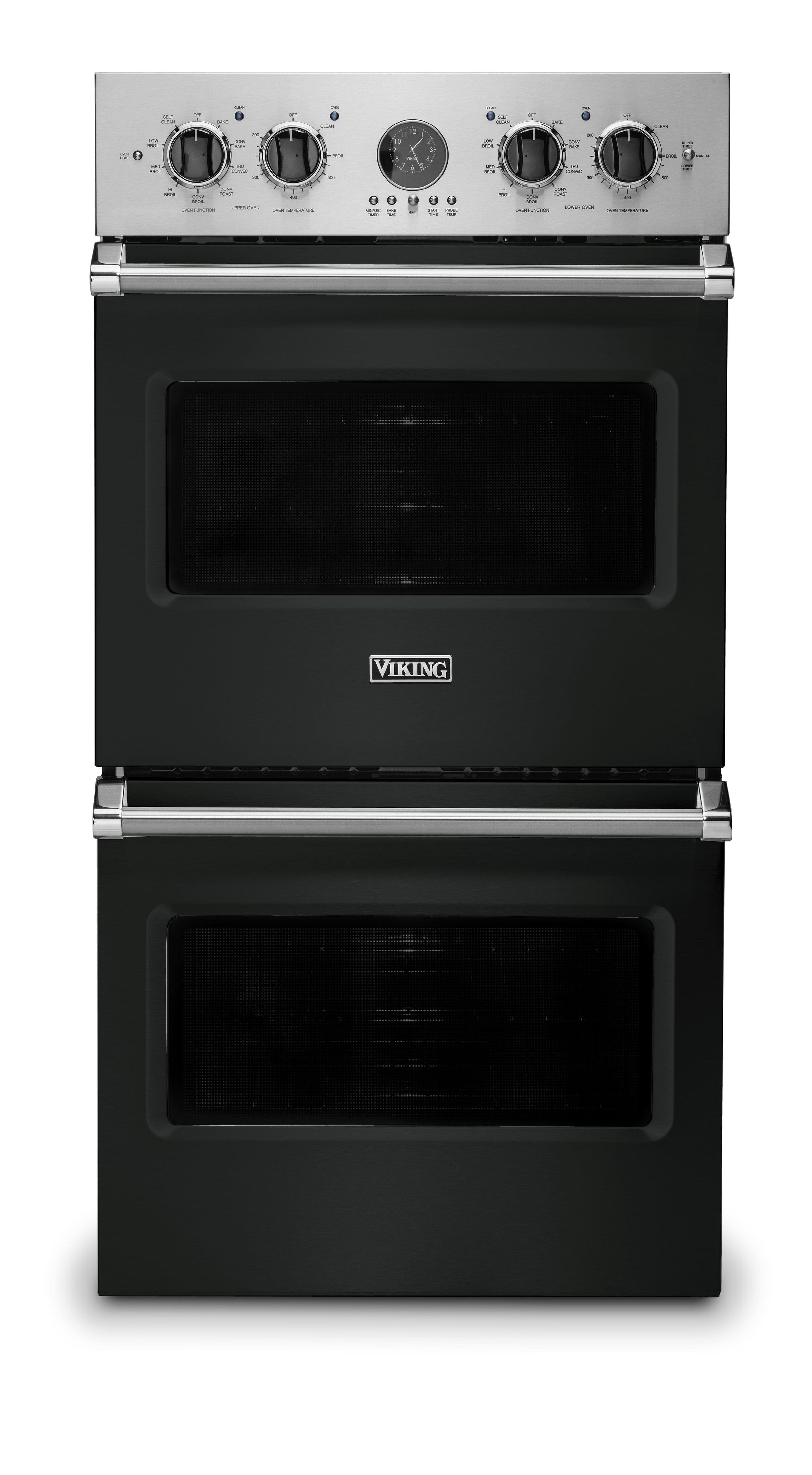 Viking - 27" Built-in Electric Double Wall Oven - Antique Bronze product image